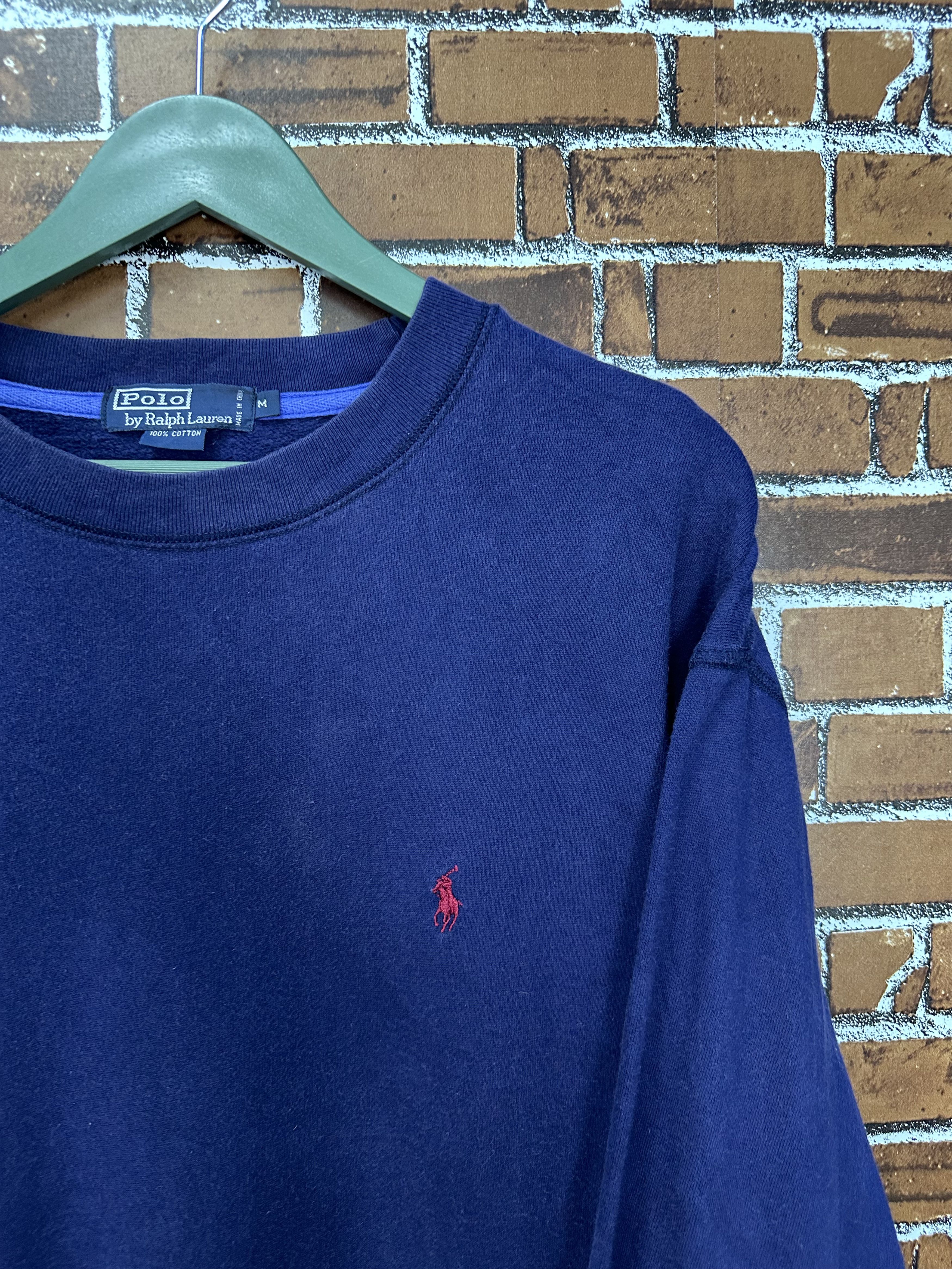 Polo Ralph Lauren Vintage Polo Ralph Lauren Crewneck Sweatshirt Z468 Size US L / EU 52-54 / 3 - 3 Thumbnail