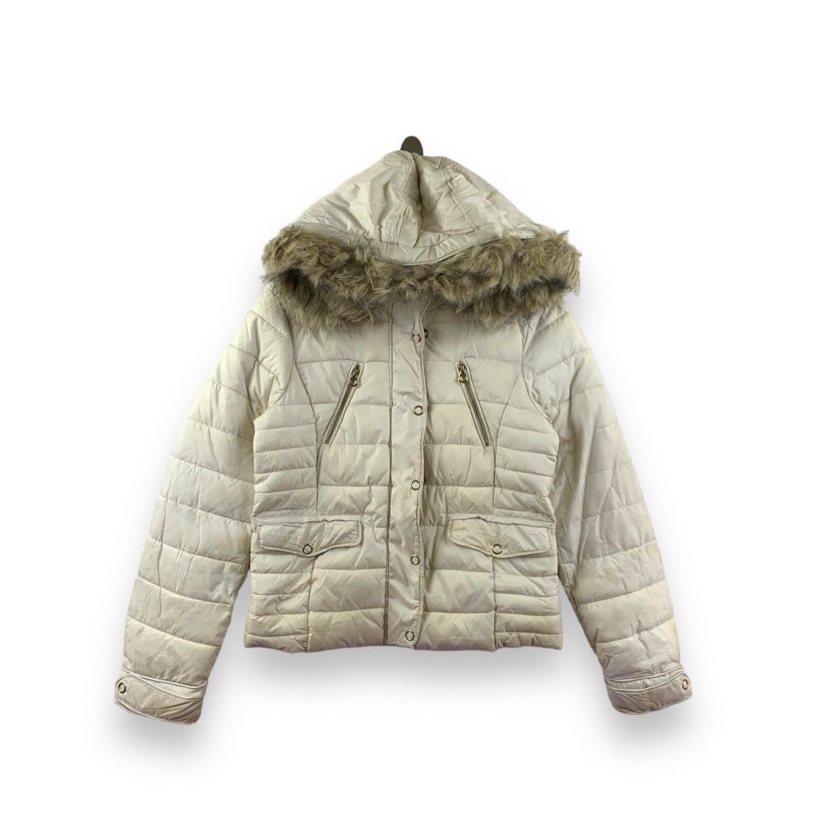 Zara ZARA Down Puffer Winter Faux Fur Parka Outdoor Jacket Size S / US 4 / IT 40 - 1 Thumbnail