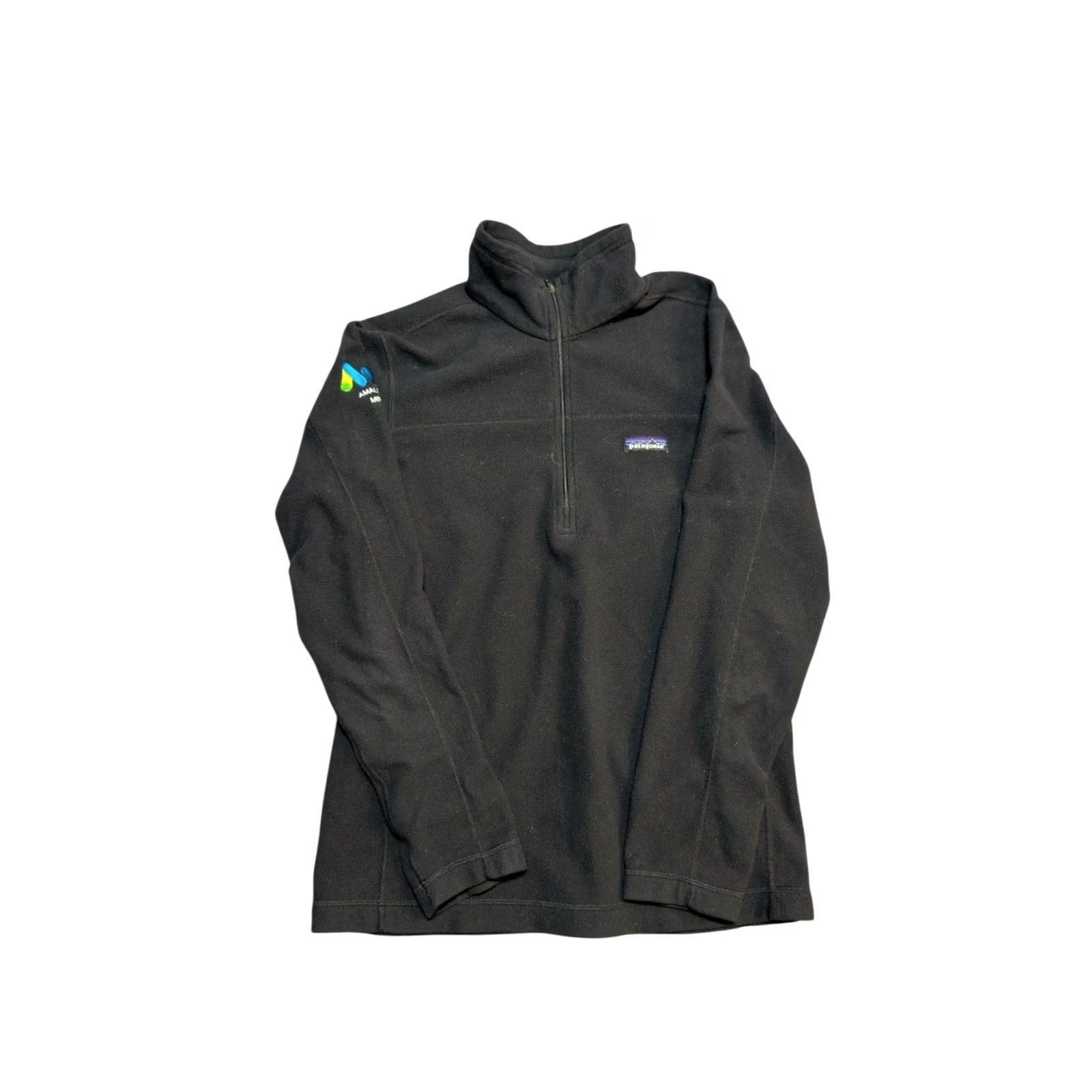 Patagonia Patagonia Men's Micro D Fleece Pullover Sweater Black Size M Size US M / EU 48-50 / 2 - 2 Thumbnail