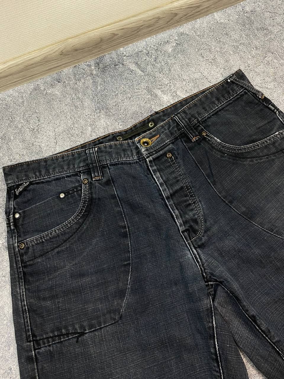 Japanese Brand Jeans Dirty Pants faded crash denim thrashed y2k distressed Size US 38 / EU 54 - 5 Thumbnail