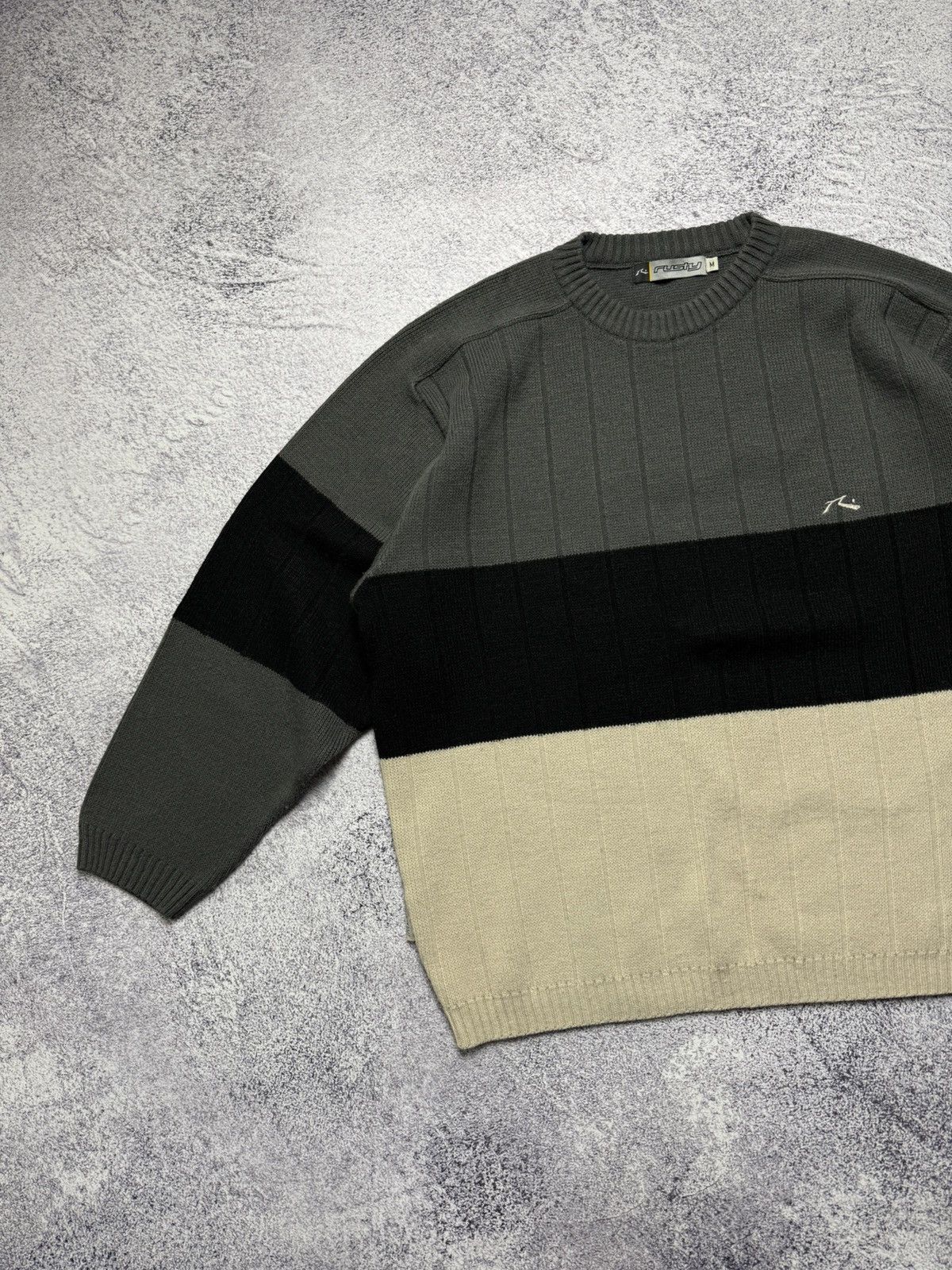 Rusty Vintage 90s Rusty Sweater Surf Knit Australian Skate Rare Size US M / EU 48-50 / 2 - 7 Thumbnail