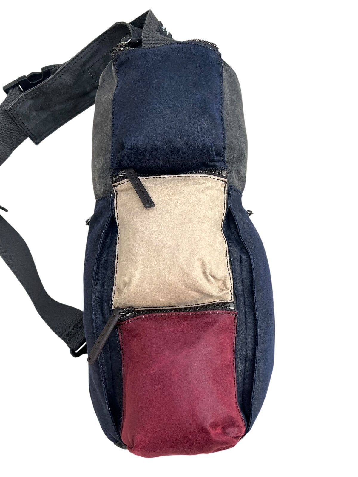 Japanese Brand Vintage Art-Berg Japan Tactical Waxed Messenger Bag Size ONE SIZE - 18 Thumbnail