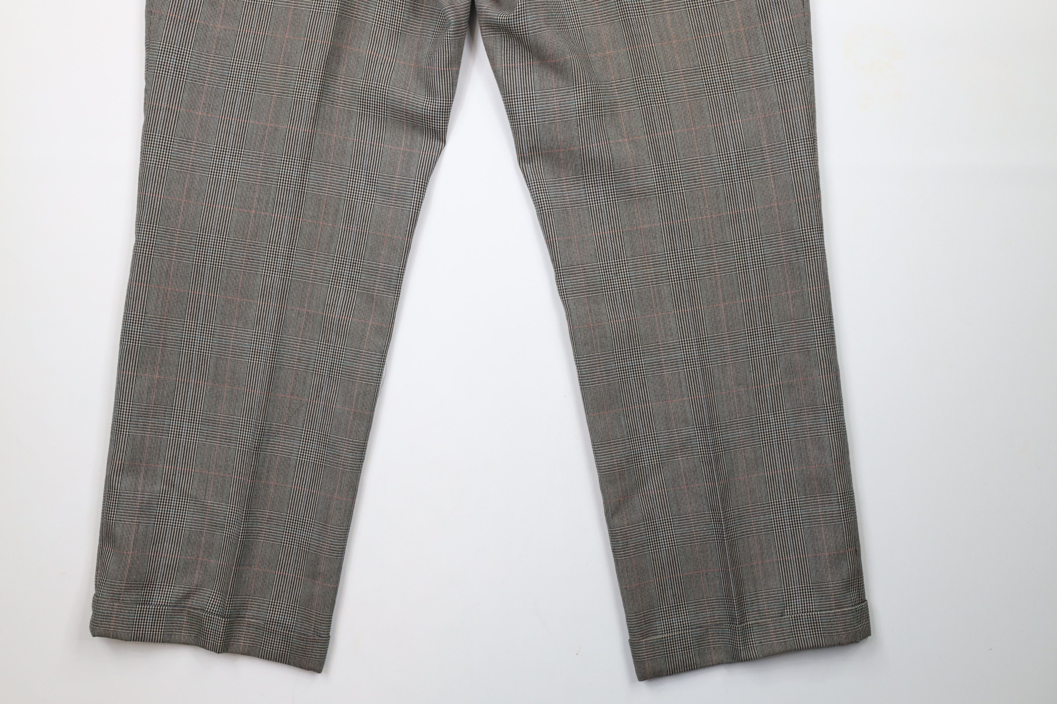 Vintage Vintage 70s Streetwear 2 Piece Wool Suit Houndstooth Size 46R - 16 Thumbnail