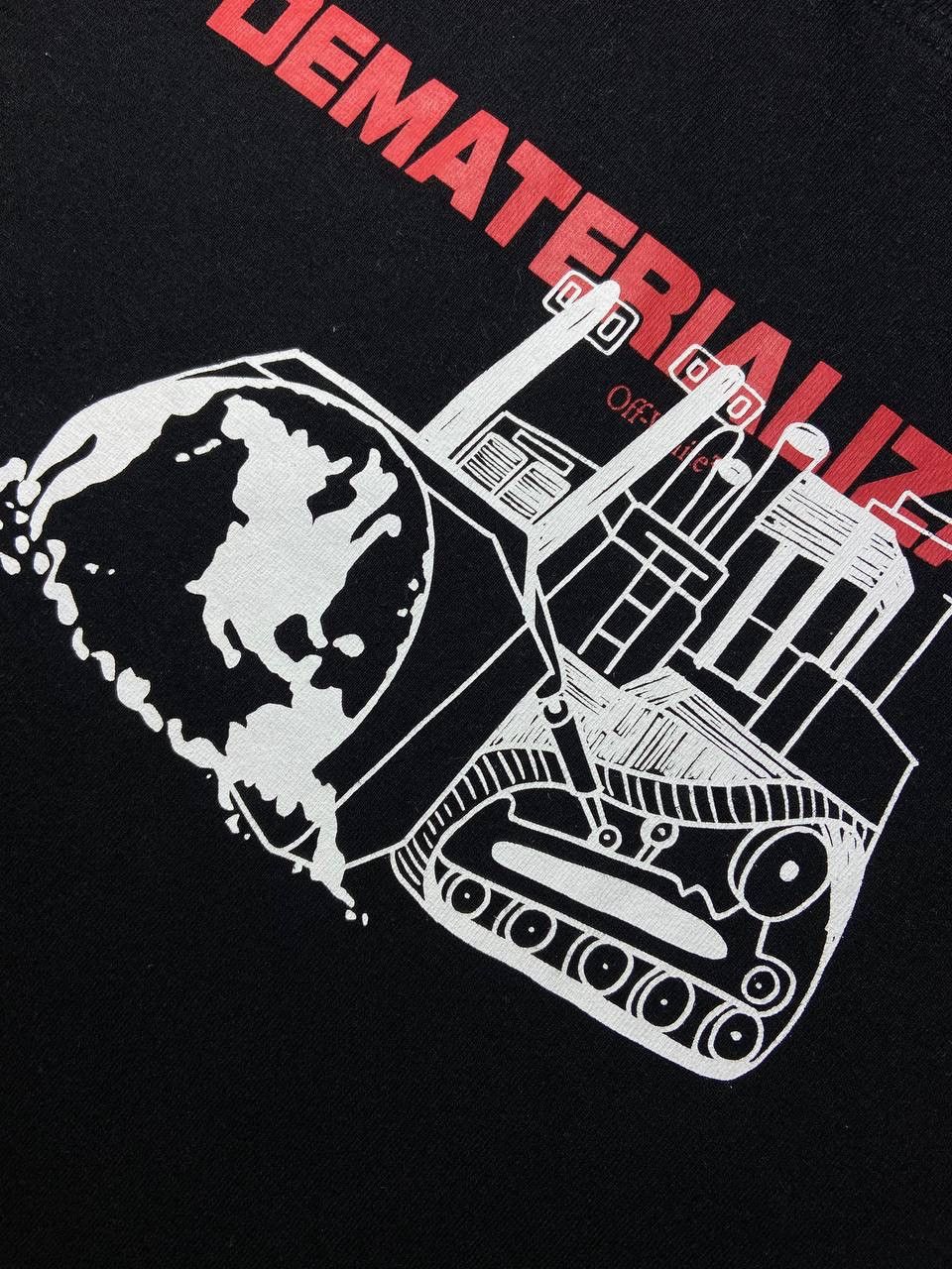 Off-White Off-White SS21 "Dematerialization" Bulldozer Tee — Black Size US M / EU 48-50 / 2 - 5 Thumbnail