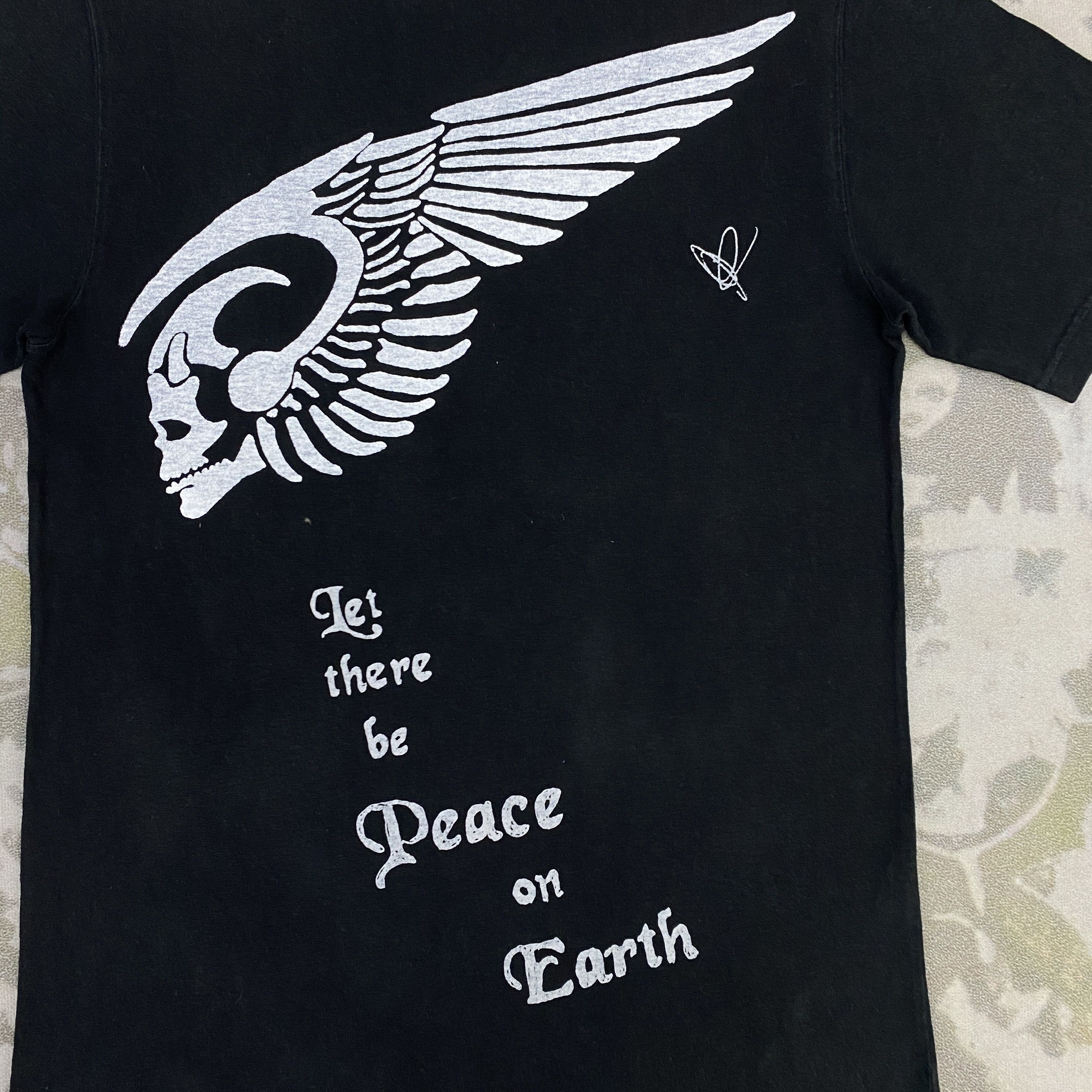 Paul Smith Red Ear Vintage Red Ear Flying Skull T-shirt - H067 Size US M / EU 48-50 / 2 - 3 Thumbnail