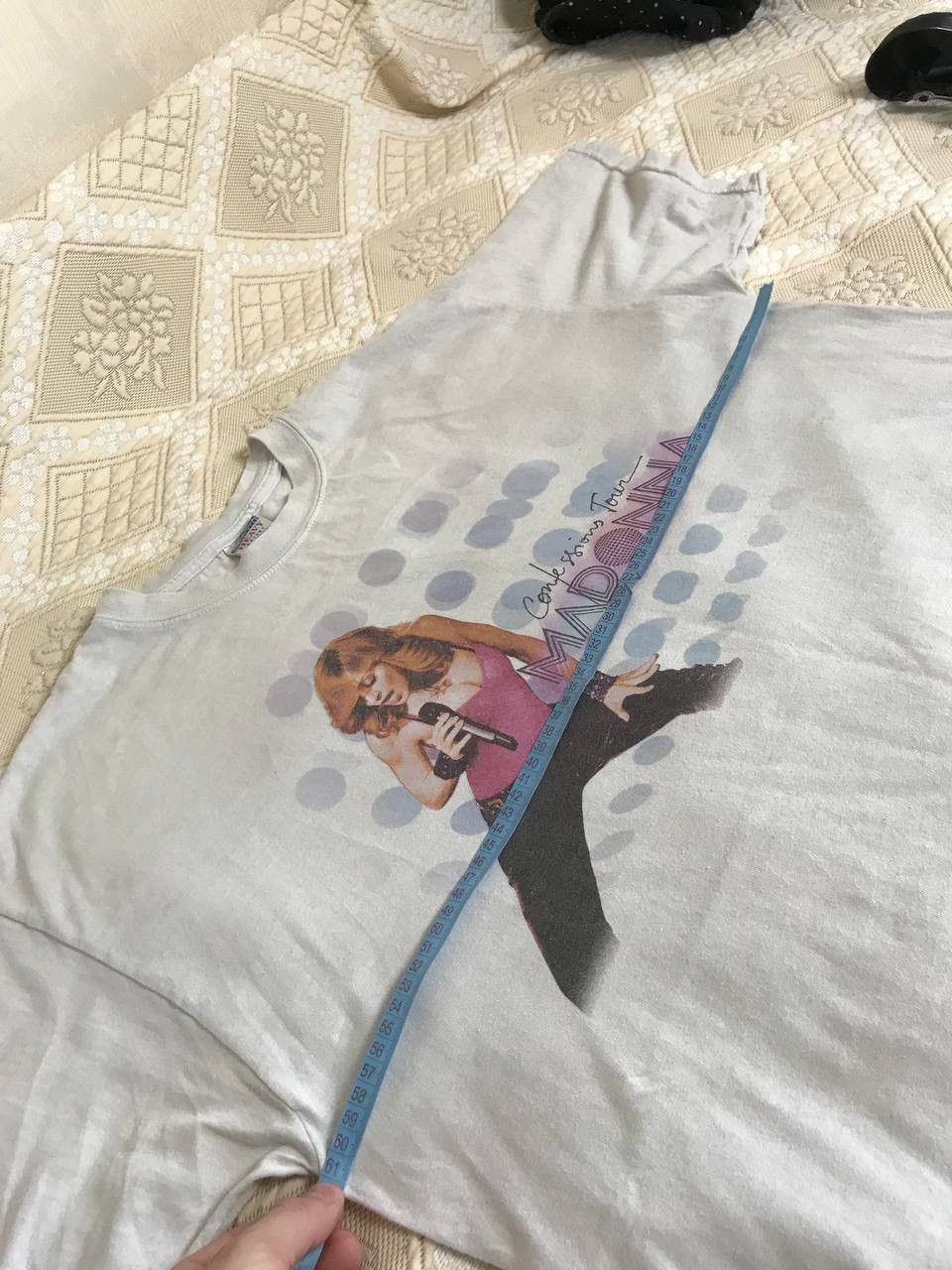 Band Tees × Vintage 🔥 Madonna 2006 Confessions Tour Photo T Shirt Band Boy Toy Size US XL / EU 56 / 4 - 14 Thumbnail