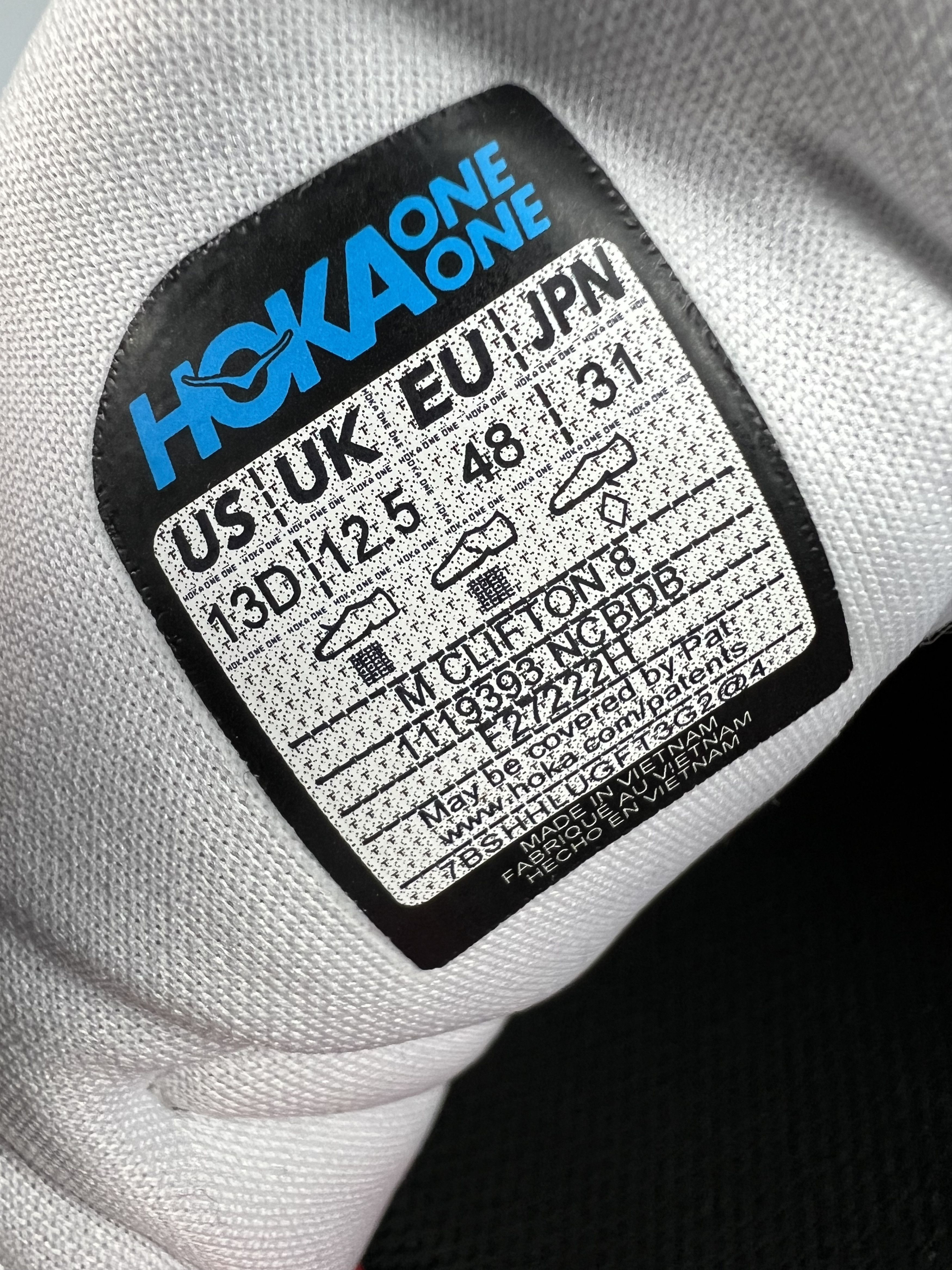 Hoka Hoka One One Clifton 8 Running Shoes Walking Gym Size US 13 / EU 46 - 7 Thumbnail