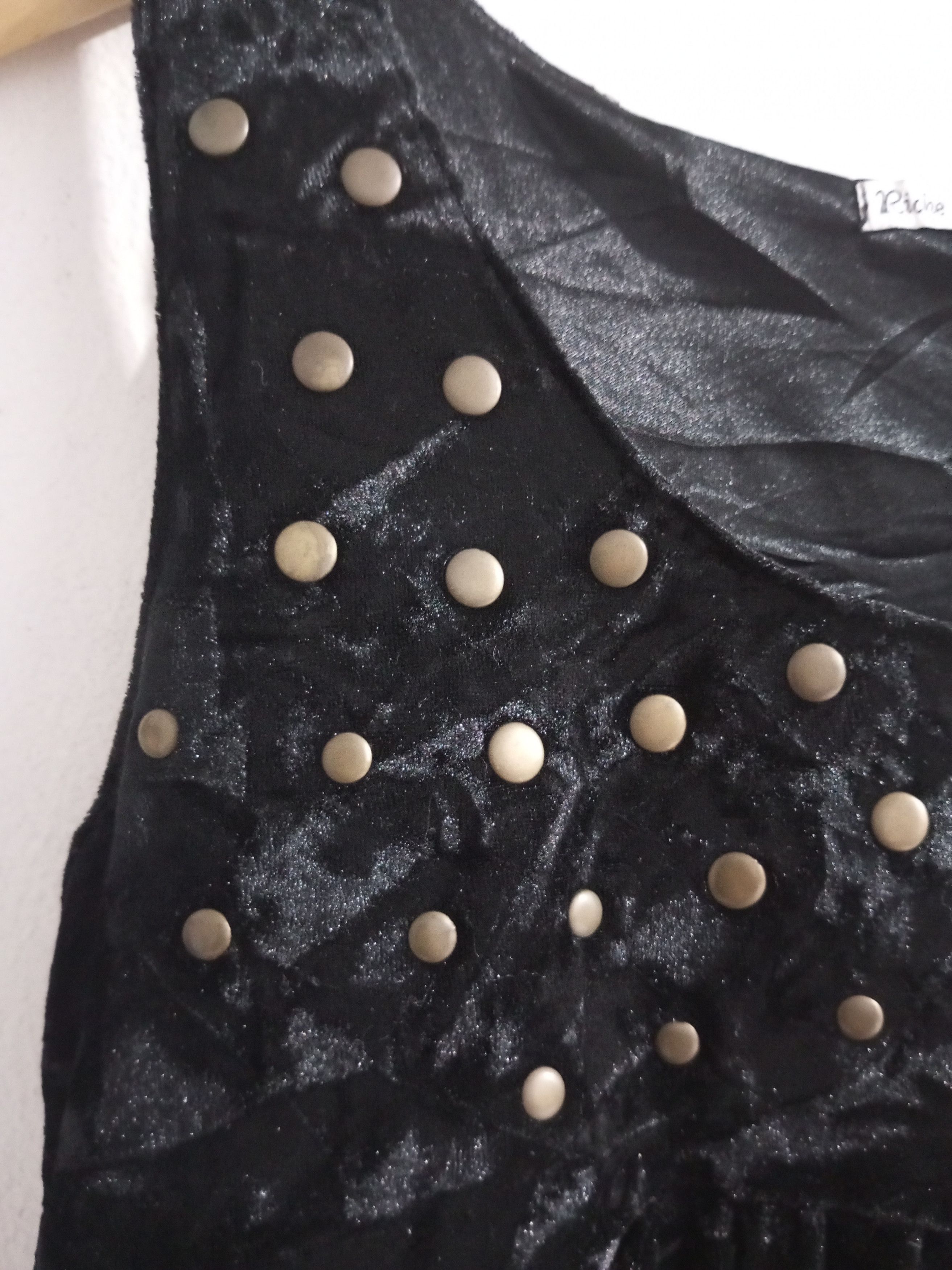 Hysteric Glamour Riche glamour velvet studded mini dress Size M / US 6-8 / IT 42-44 - 2 Thumbnail