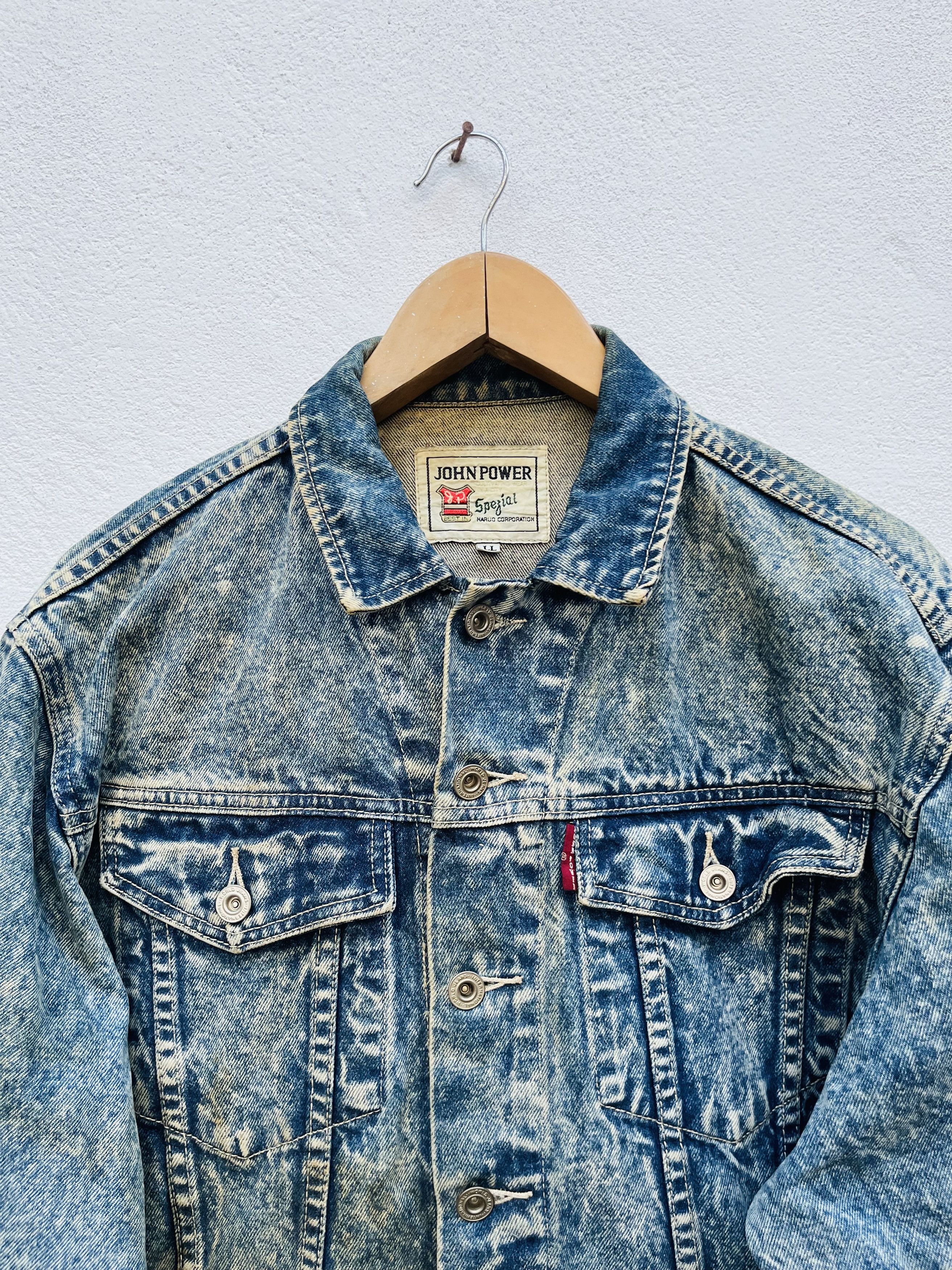 Band Tees Vintage John Power Custom Motorhead Acis Wash Jacket Size US M / EU 48-50 / 2 - 3 Thumbnail