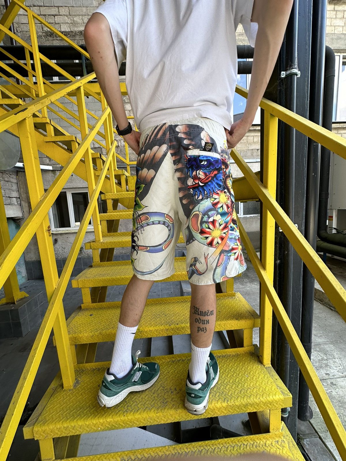 Ed Hardy Vintage Ed Hardy Shorts Size US 32 / EU 48 - 3 Thumbnail