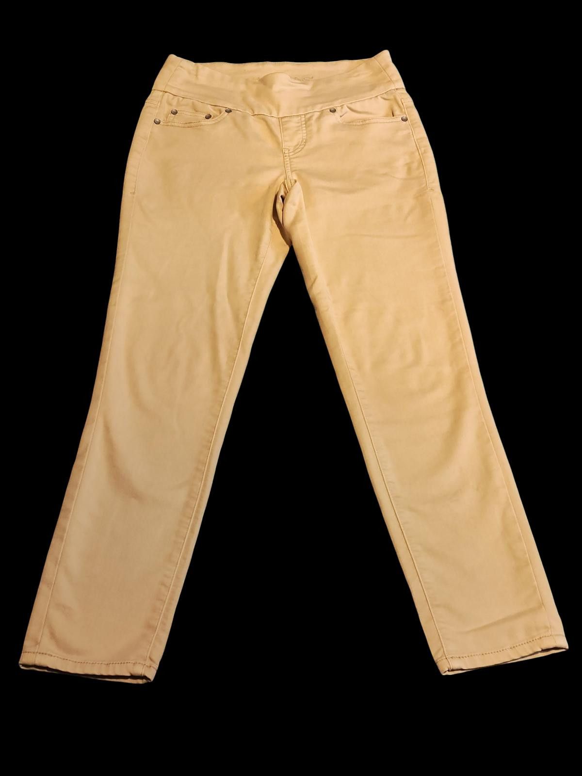 Jagermeister JAG Women's Casual Pants Beige Size M Size 32" / US 10 / IT 46 - 1 Thumbnail