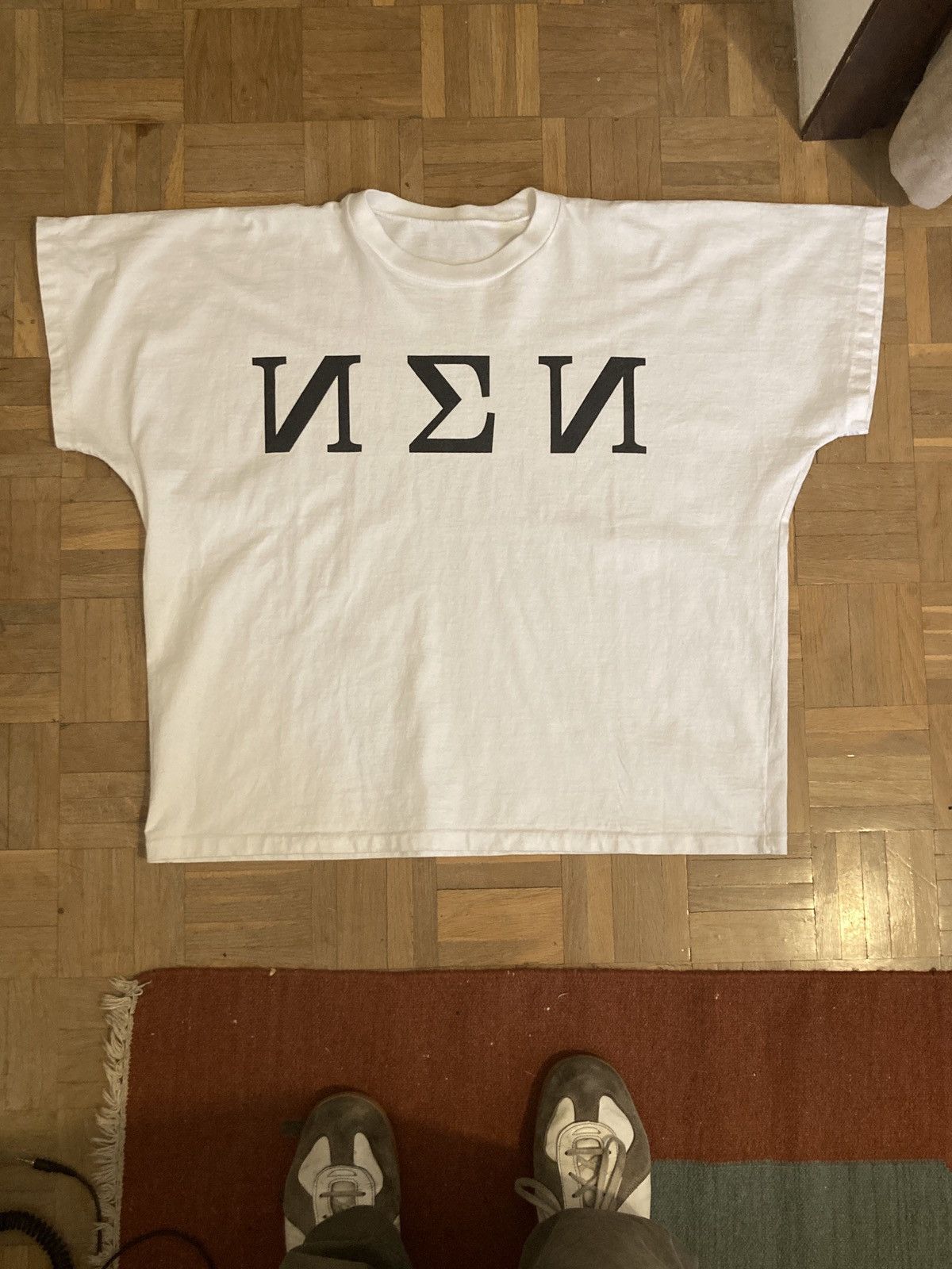 Yeezy Yeezy Kanye West x Gosha Rubchinskiy Herald Tribune Boxy Tee Size US L / EU 52-54 / 3 - 2 Thumbnail