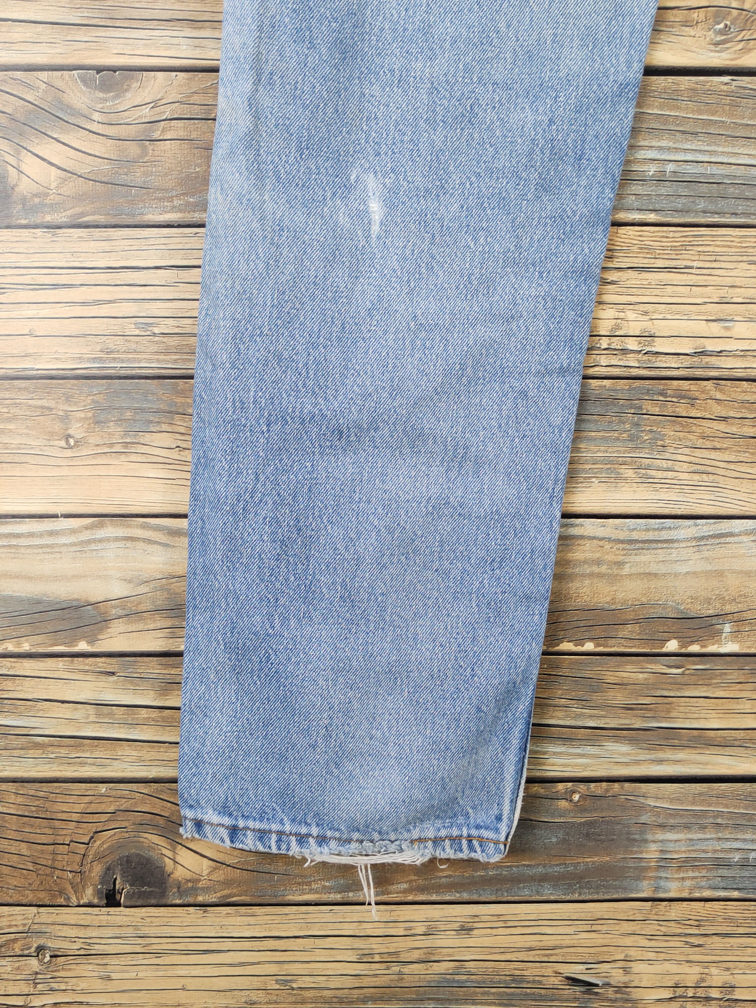 Levi's Levi's vintage faded Blue Distressed Ripped Jeans #W1837 Size US 28 / EU 44 - 9 Thumbnail
