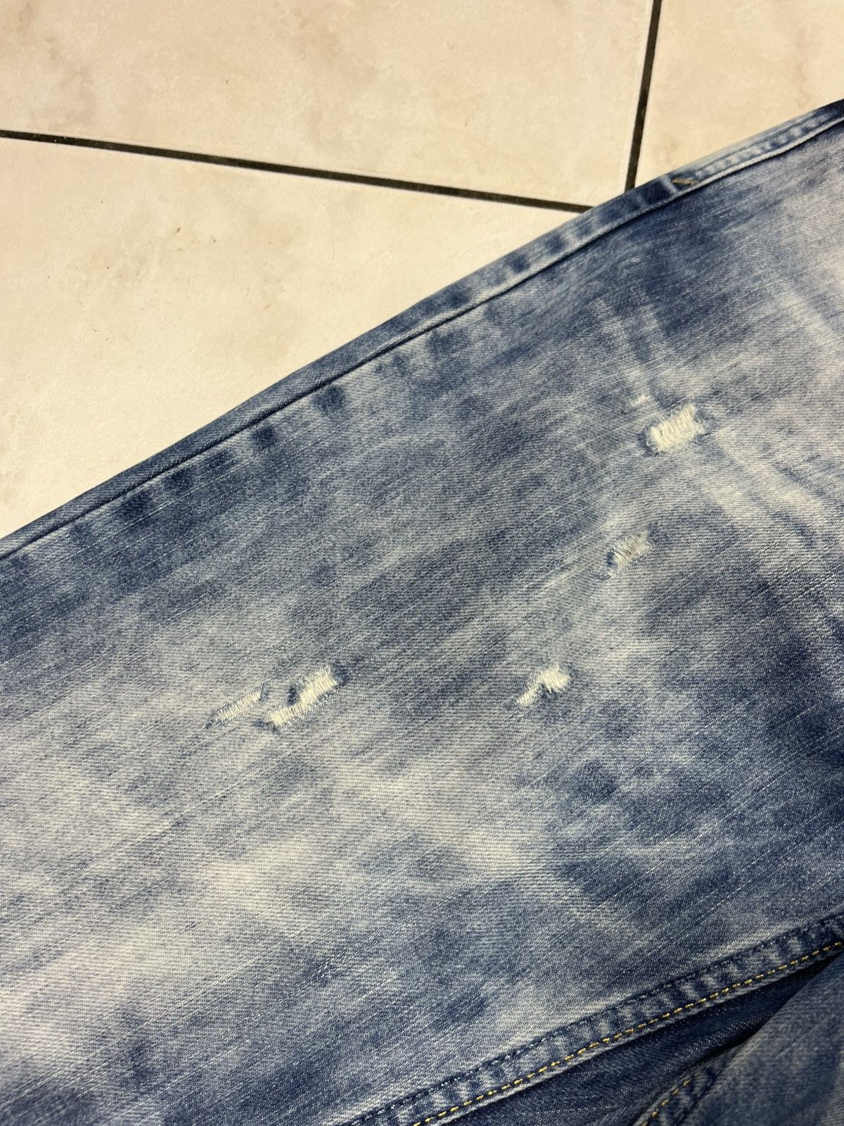Diesel × Vintage Vintage Diesel safado distressed denim y2k washed jeans pant Size US 34 / EU 50 - 11 Thumbnail