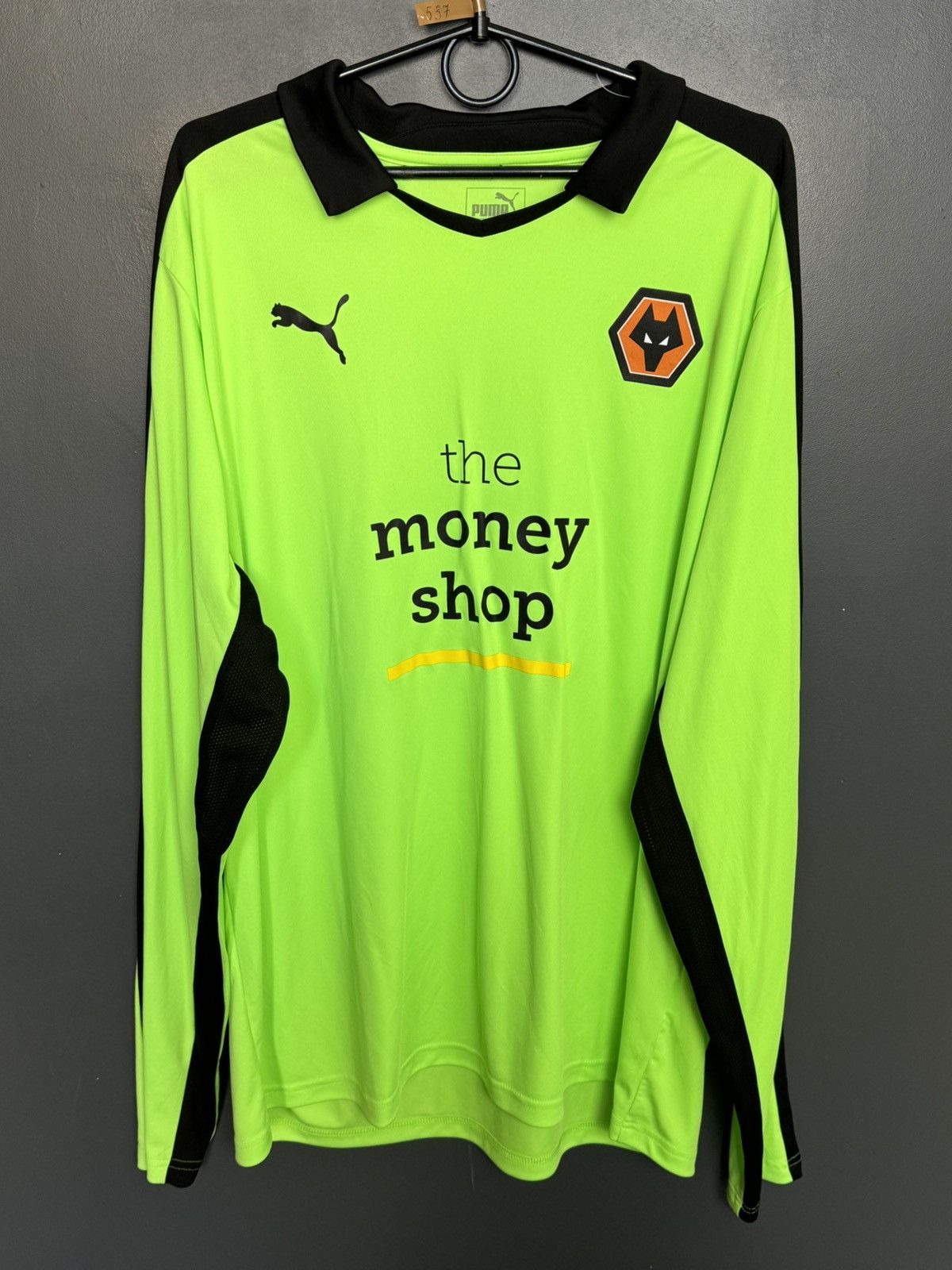 Puma Wolverhampton Wanderers 16/17 Away Football Jersey Size US XXL / EU 58 / 5 - 1 Thumbnail
