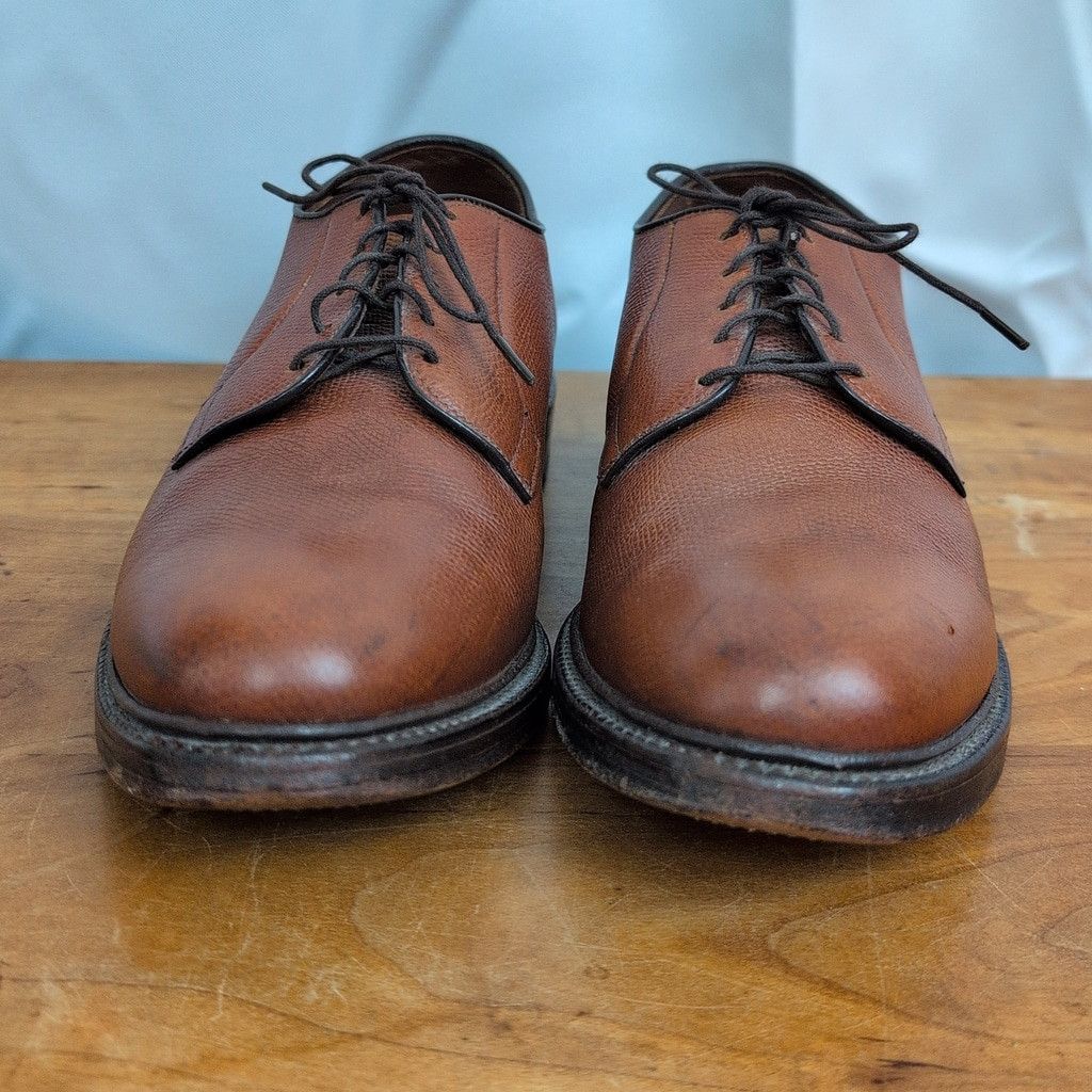 Allen Edmonds Allen Edmonds Leeds Brown Pebbled Leather Derby 8.5C Size US 8.5 / EU 41-42 - 8 Thumbnail
