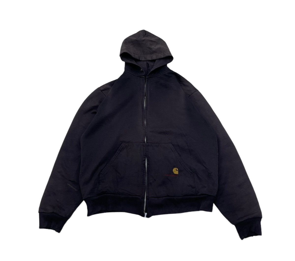 Carhartt 💥Trashed Distressed Vintage Carhartt Hoodie Jacket Size US M / EU 48-50 / 2 - 1 Thumbnail