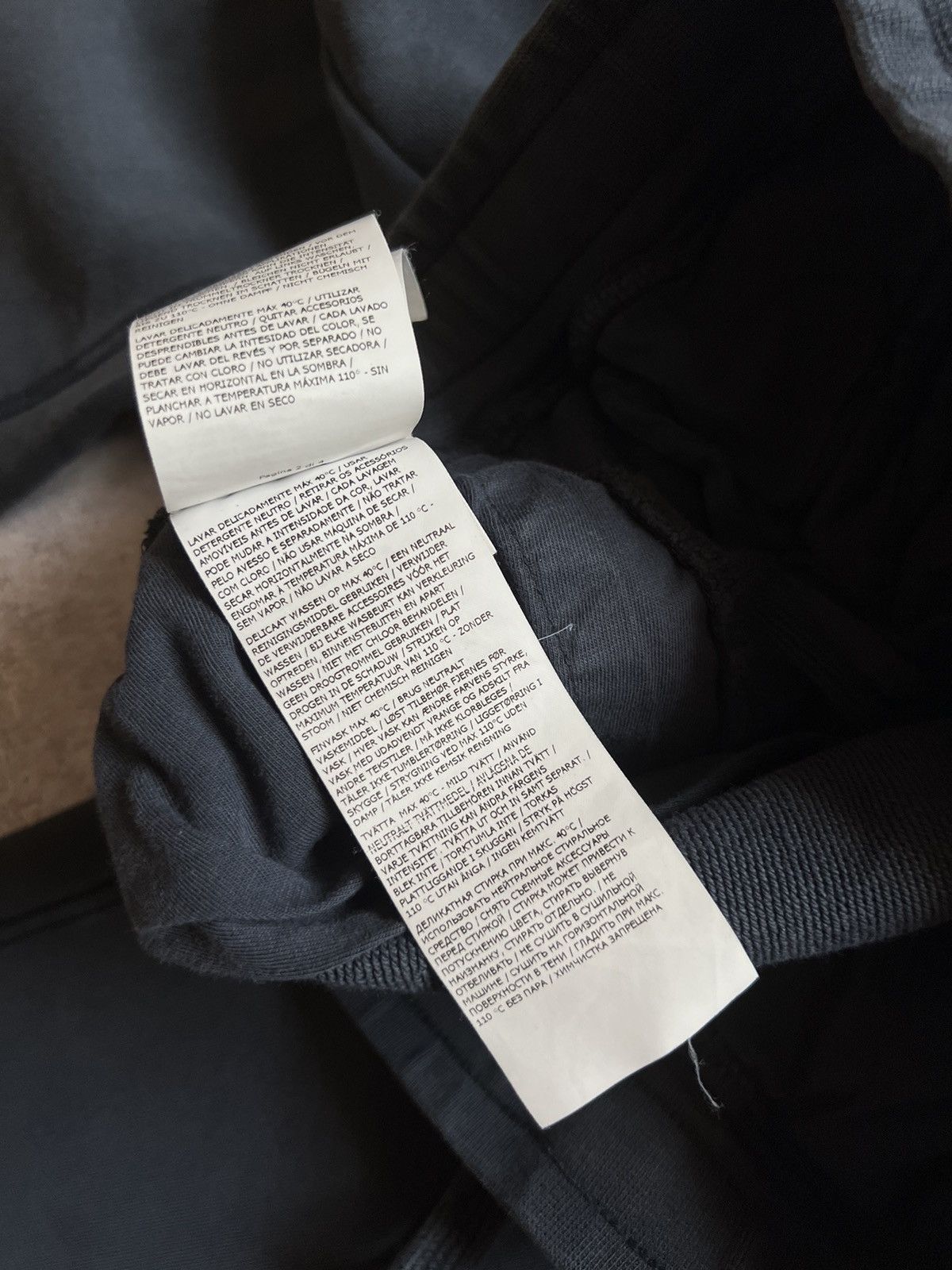 Stone Island × Vintage STONE ISLAND Heavy cotton joggers PATCH logo pants trousers Size US 31 - 9 Thumbnail