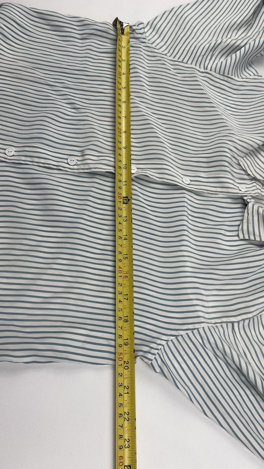 Rag & Bone Rag Bone New York Stripped Silk Button Down Shirt Size US L / EU 52-54 / 3 - 13 Thumbnail