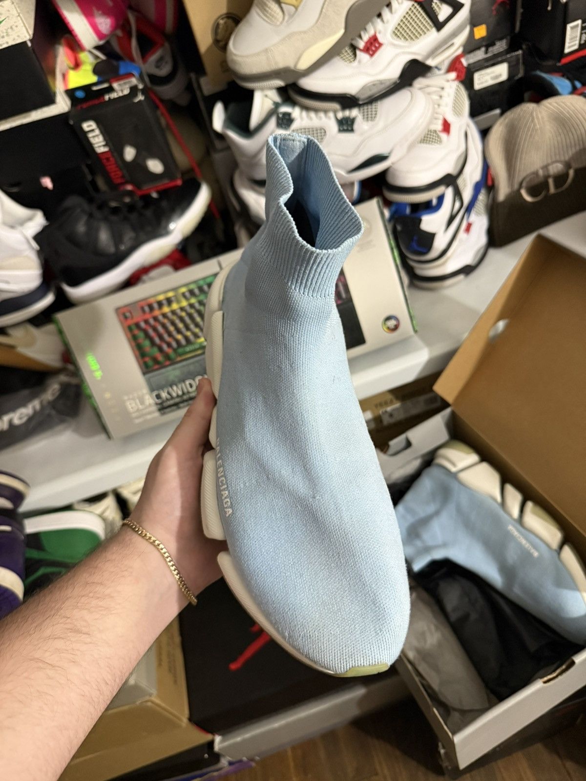 Balenciaga Balenciaga blue runner size 12 Size US 12 / EU 45 - 2 Thumbnail