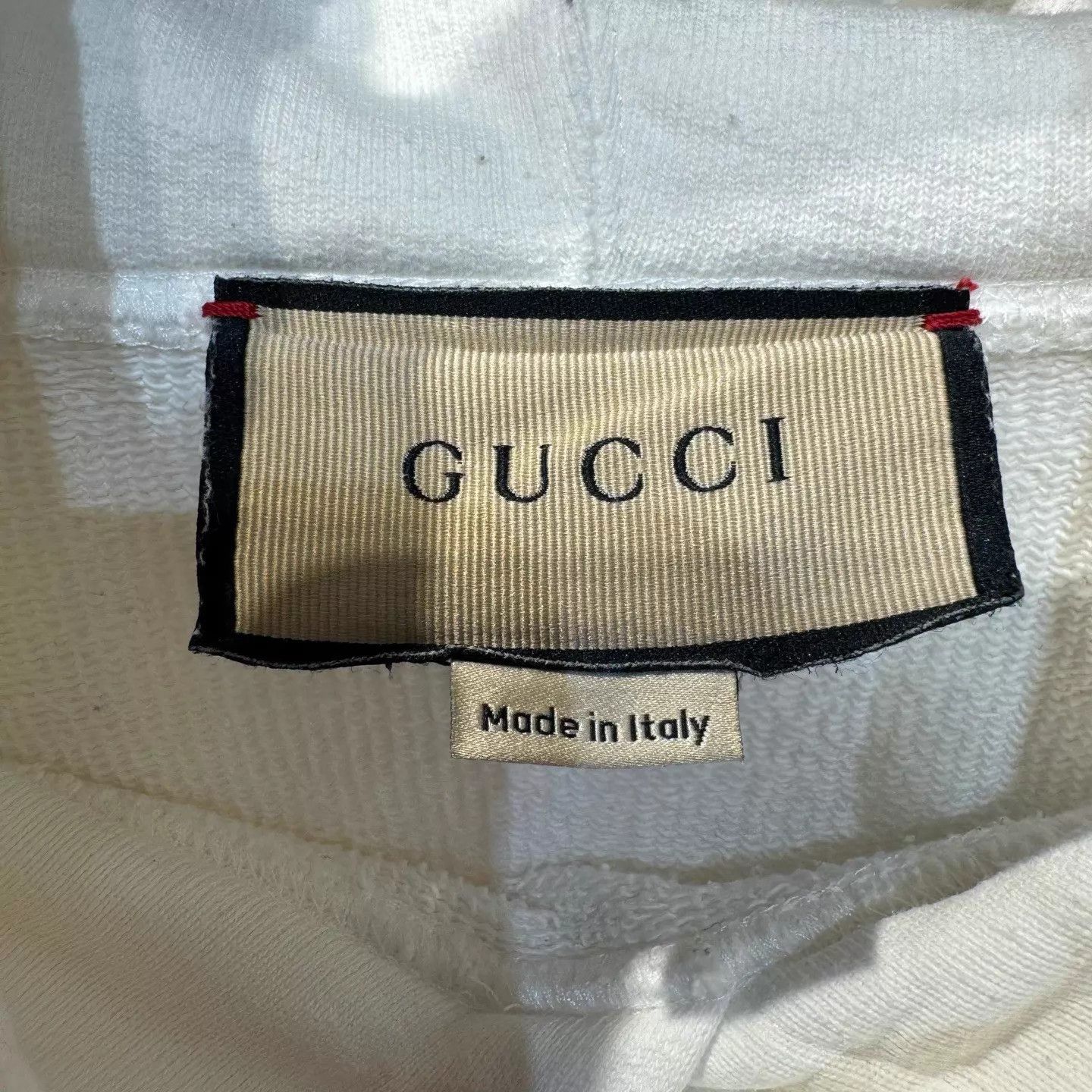 Gucci Gucci white chest belt logo hoodie XXL new Size US XXL / EU 58 / 5 - 4 Thumbnail