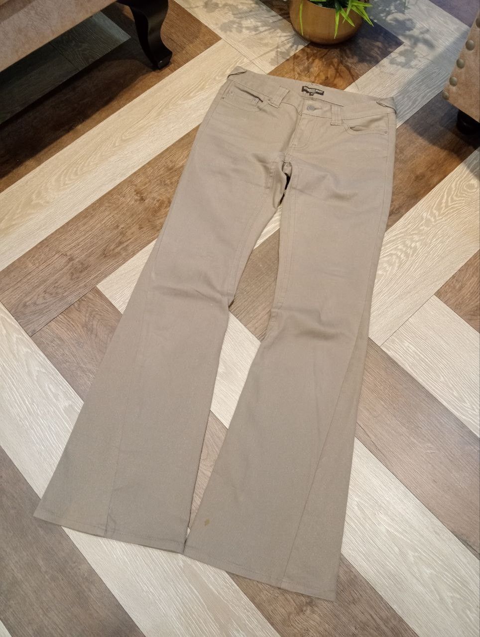 Tornado Mart TORNADO MART FEMME STRETCH FLARED PANTS Size 29" - 2 Thumbnail