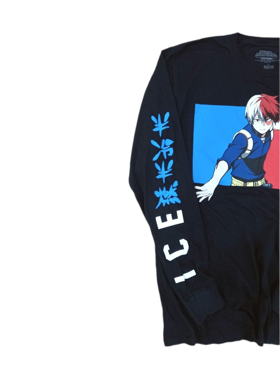 Anime My Hero Academia Anime Manga Todoroki LS Size US L / EU 52-54 / 3 - 4 Thumbnail