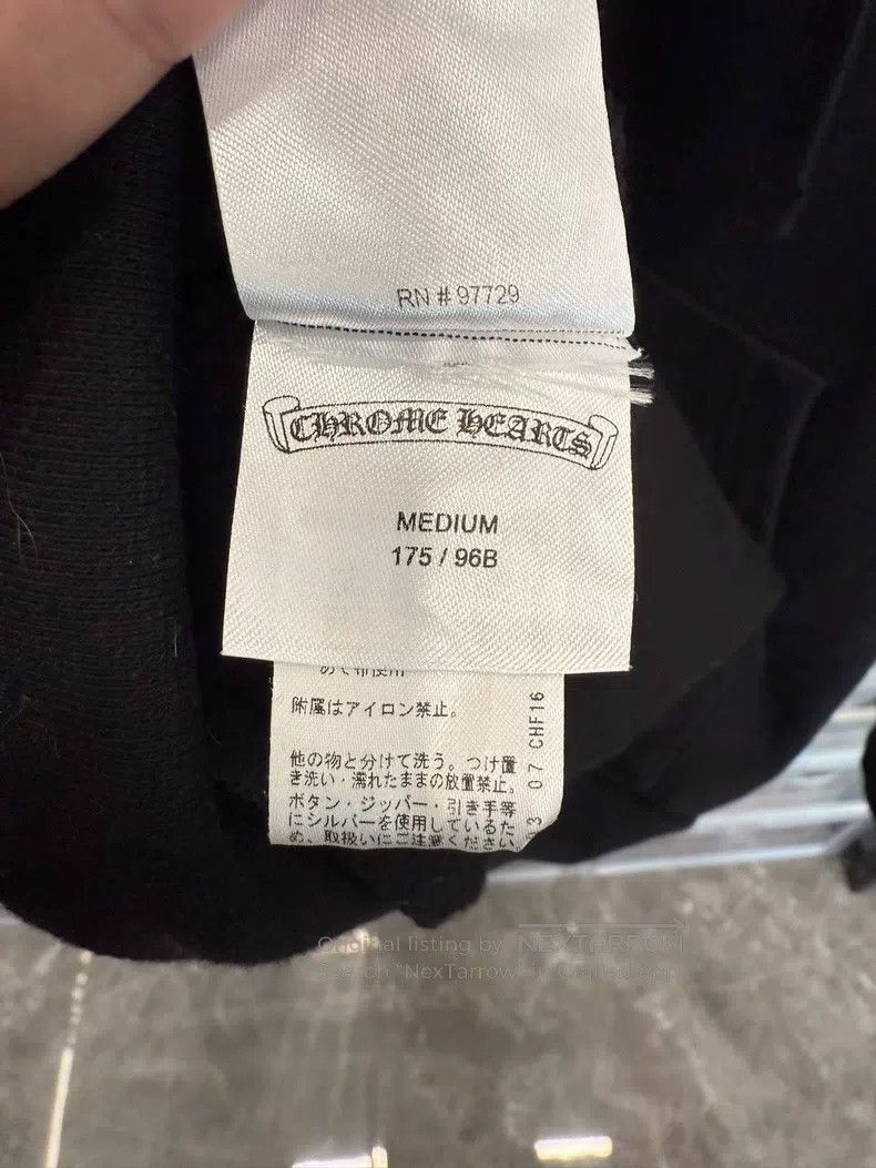 Chrome Hearts CHROME HEARTS Size M Foti family zipper hoodie Size US M / EU 48-50 / 2 - 5 Thumbnail