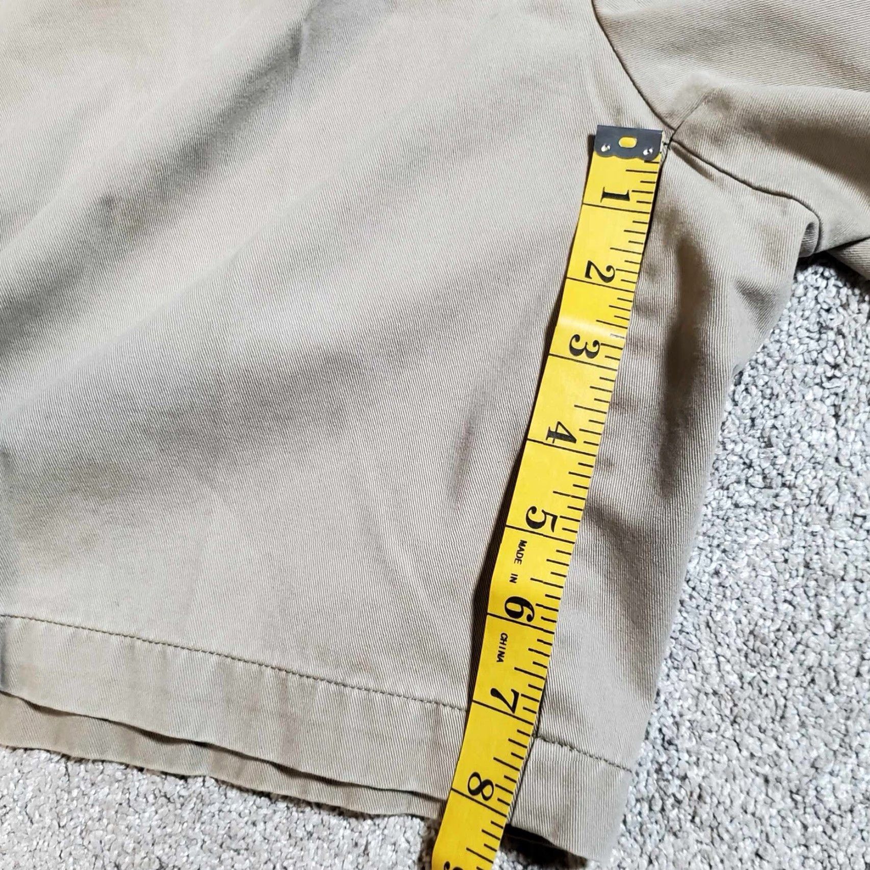 Vintage Q Shorts Mens 38 Khaki Front Pleated Chino Pockets Fishing Golf Waking Size US 38 / EU 54 - 6 Thumbnail