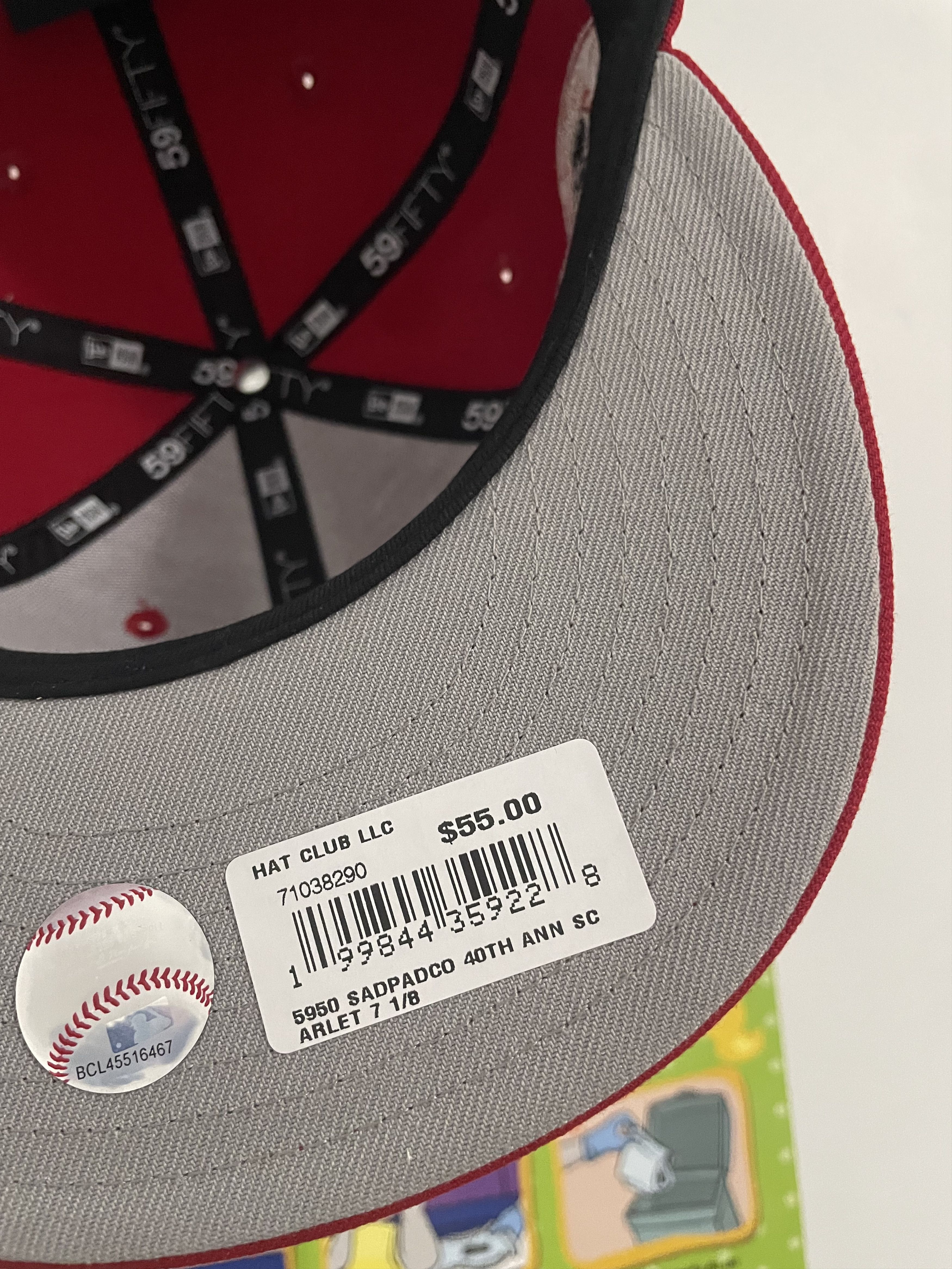 New Era Size 7 1/8 Hat Club App Exclusive Pack San Size ONE SIZE - 5 Thumbnail