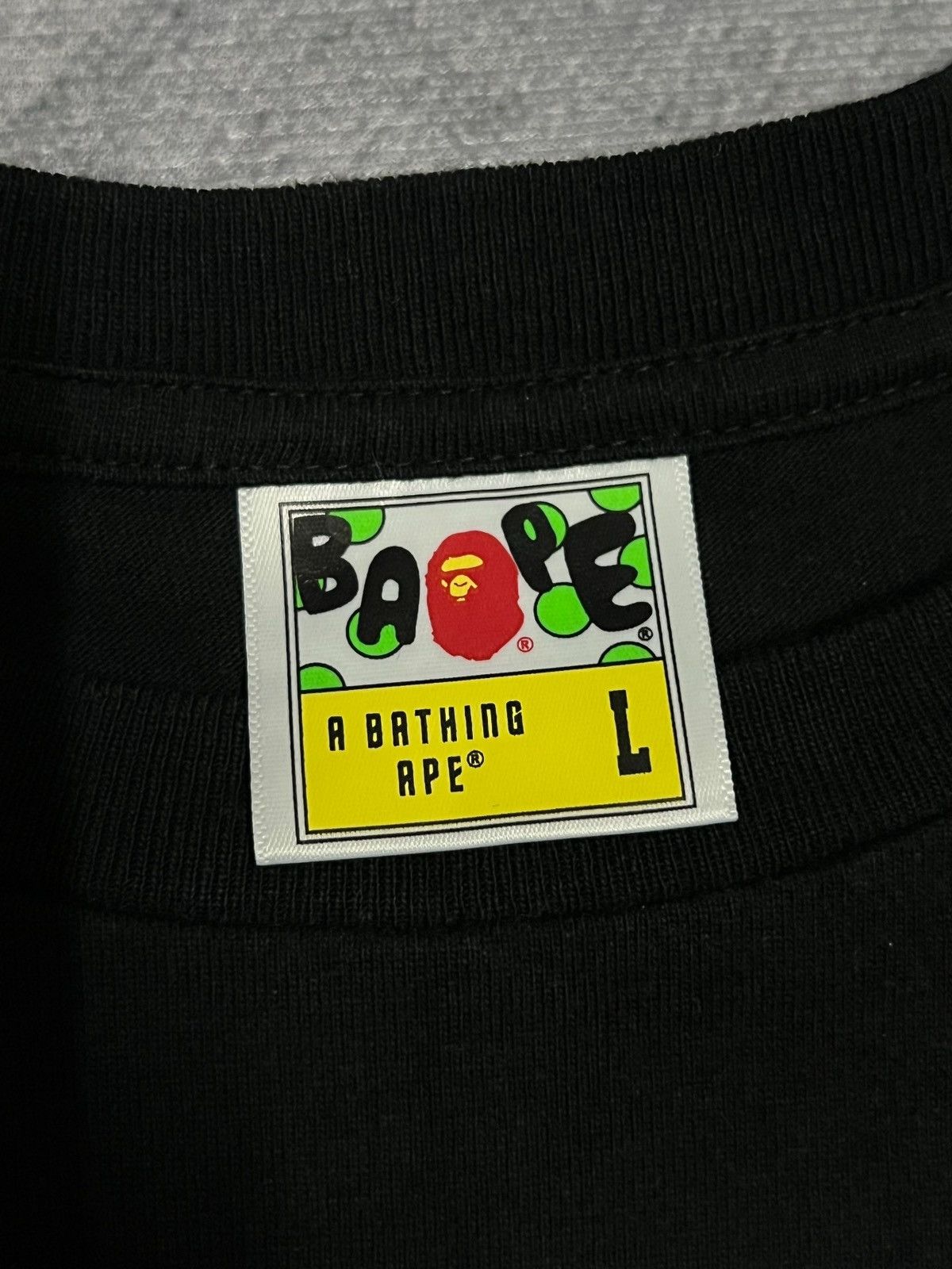 Bape A Bathing Ape Japan Culture Daruma Long Sleeve T-Shirt Size US L / EU 52-54 / 3 - 5 Thumbnail