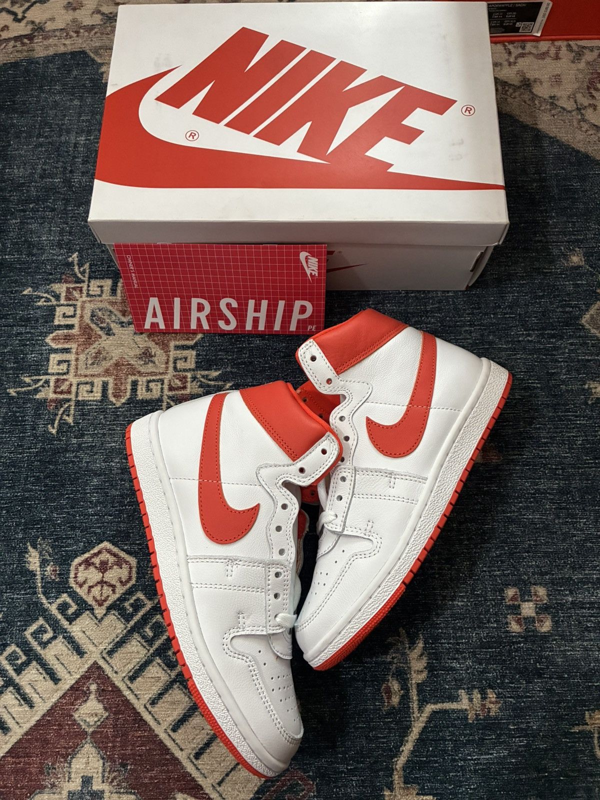 Jordan Brand Nike Jordan Air Ship PE Orange SKU DX4976-181 Brand New Size US 6 / EU 39 - 1 Thumbnail