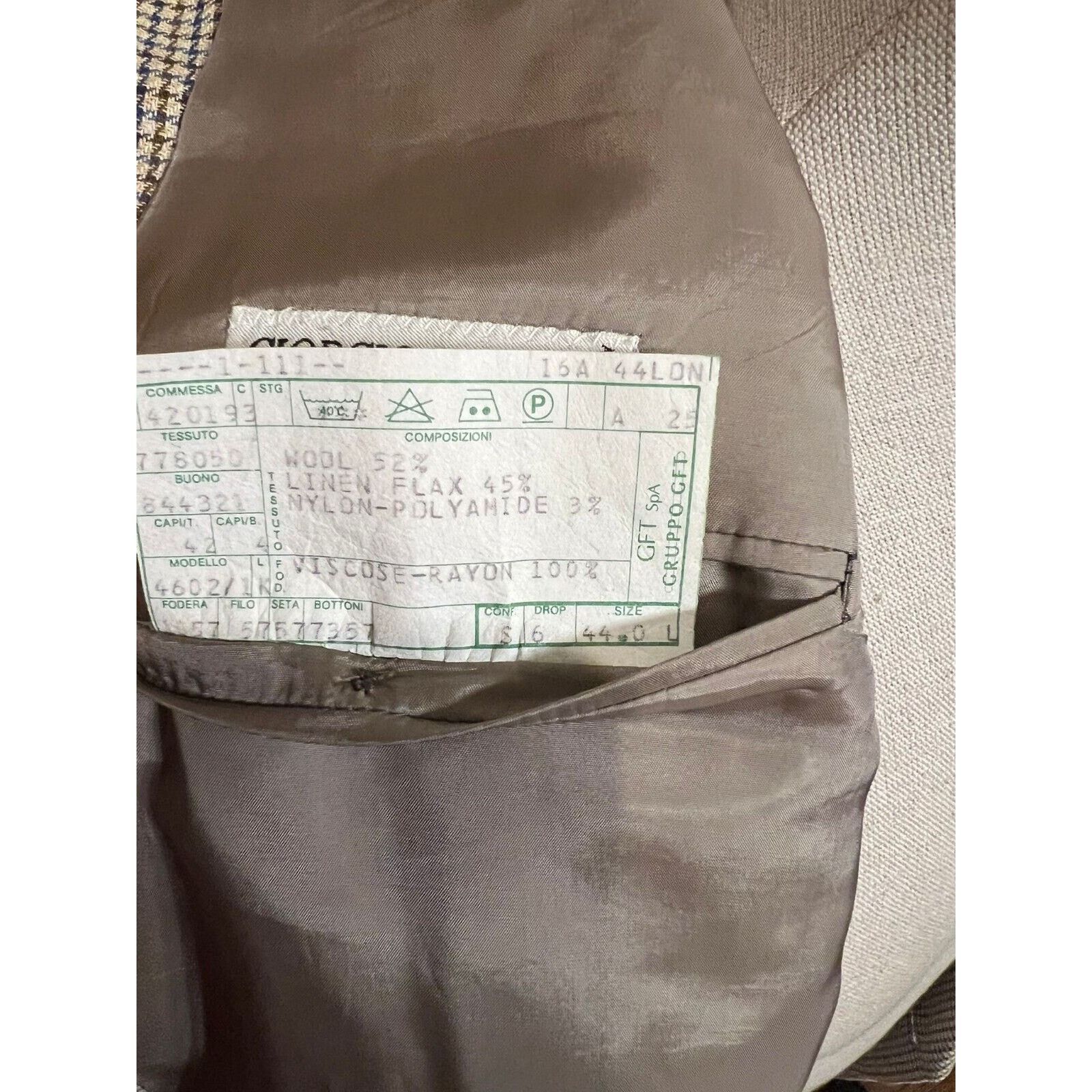 Giorgio Armani NEW Giorgio Armani Collezioni Sportcoat 44 L e 54 L Size 44L - 6 Thumbnail