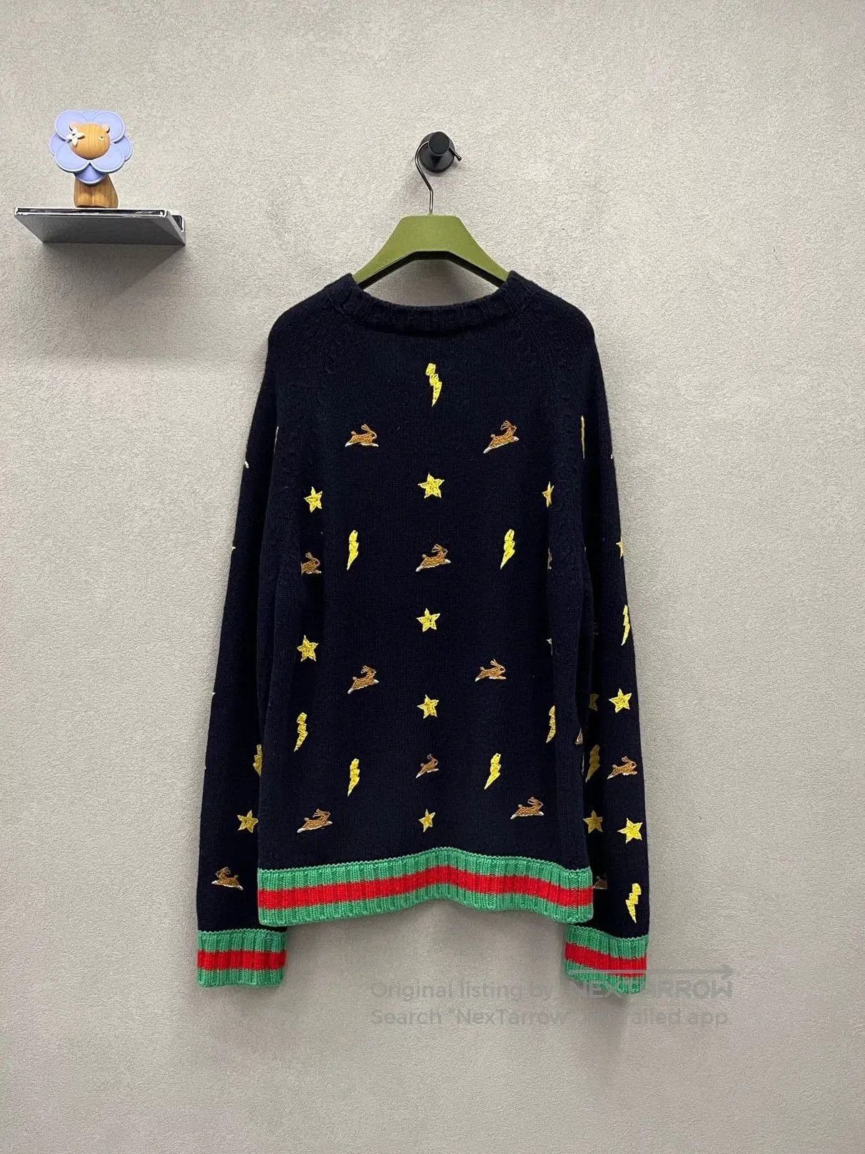 Gucci Gucci Star Bird Embroidery Sweater. Size S / US 4 / IT 40 - 1 Thumbnail