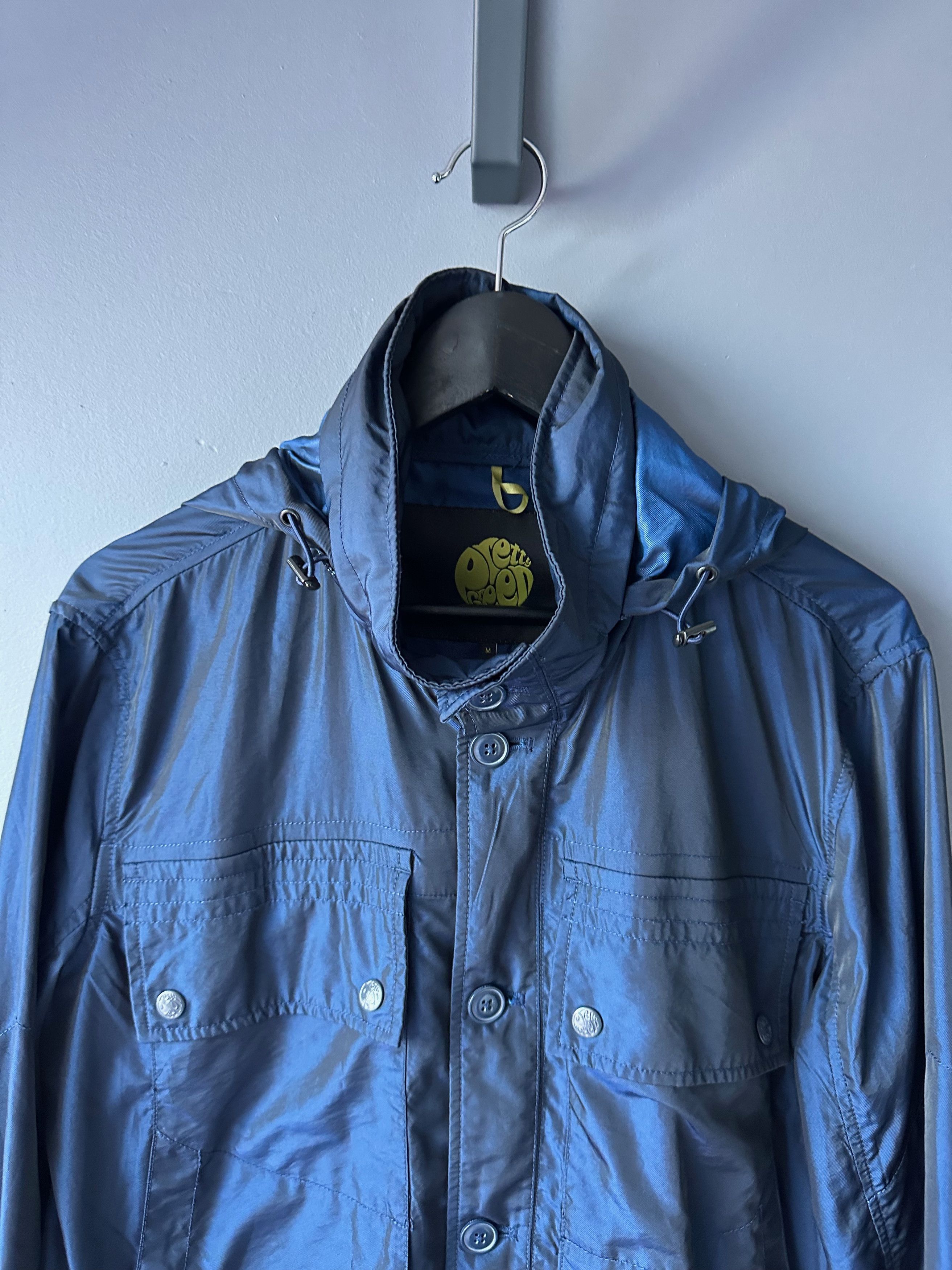 Pretty Green Pretty Green Jacket Navy Blue Military Style Lightweight Size US M / EU 48-50 / 2 - 4 Thumbnail