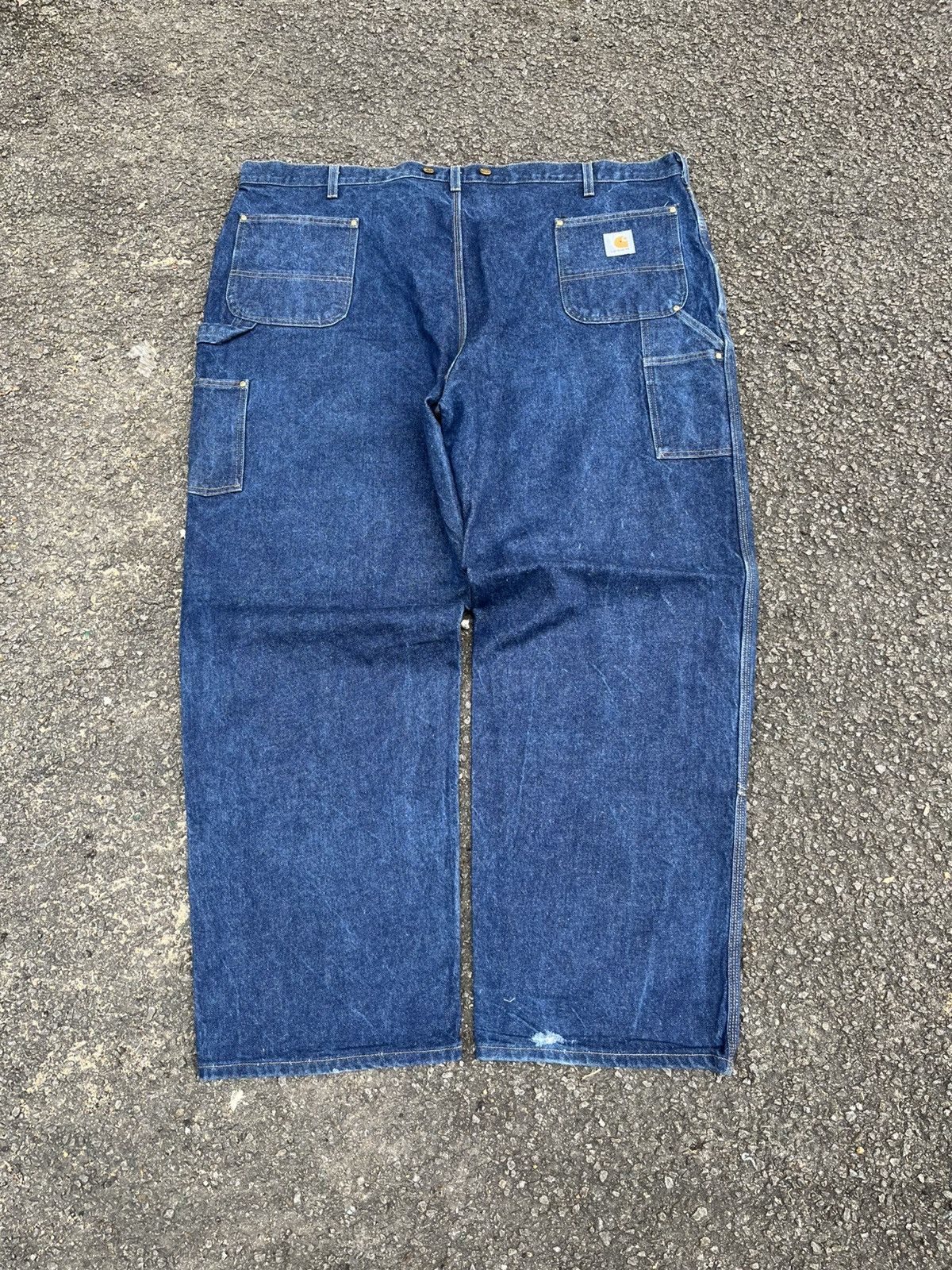 Carhartt RARE‼️Big Size 50 Vintage Carhartt Double Knee Carpenter Size US 44 / EU 60 - 10 Thumbnail