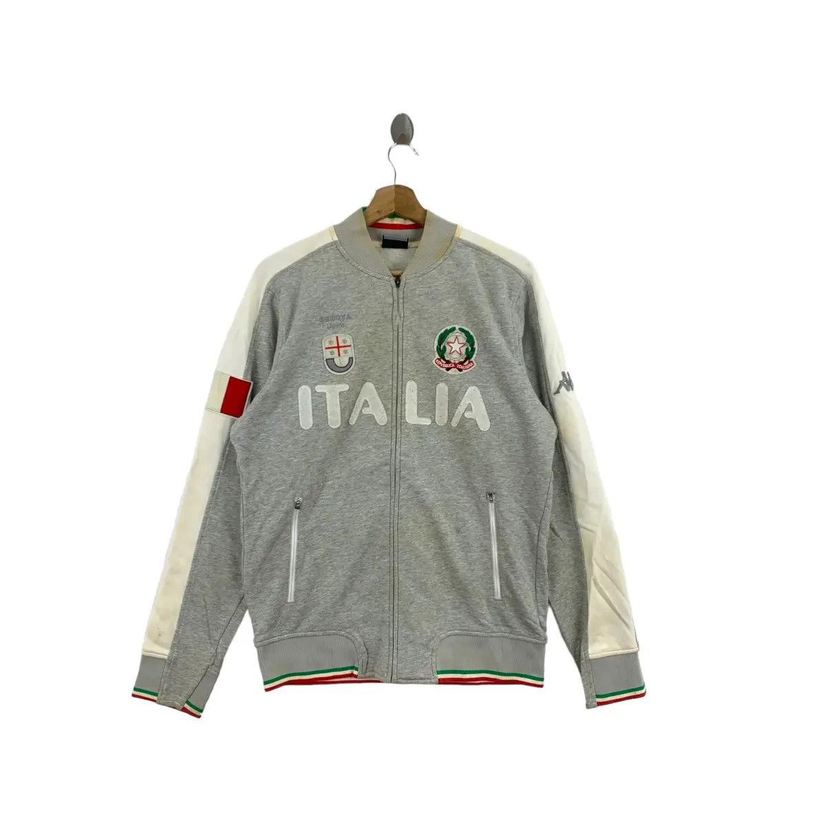 Kappa Vintage KAPPA ITALIA GENOVA Serie A Football Soccer Sweater Size US L / EU 52-54 / 3 - 1 Thumbnail