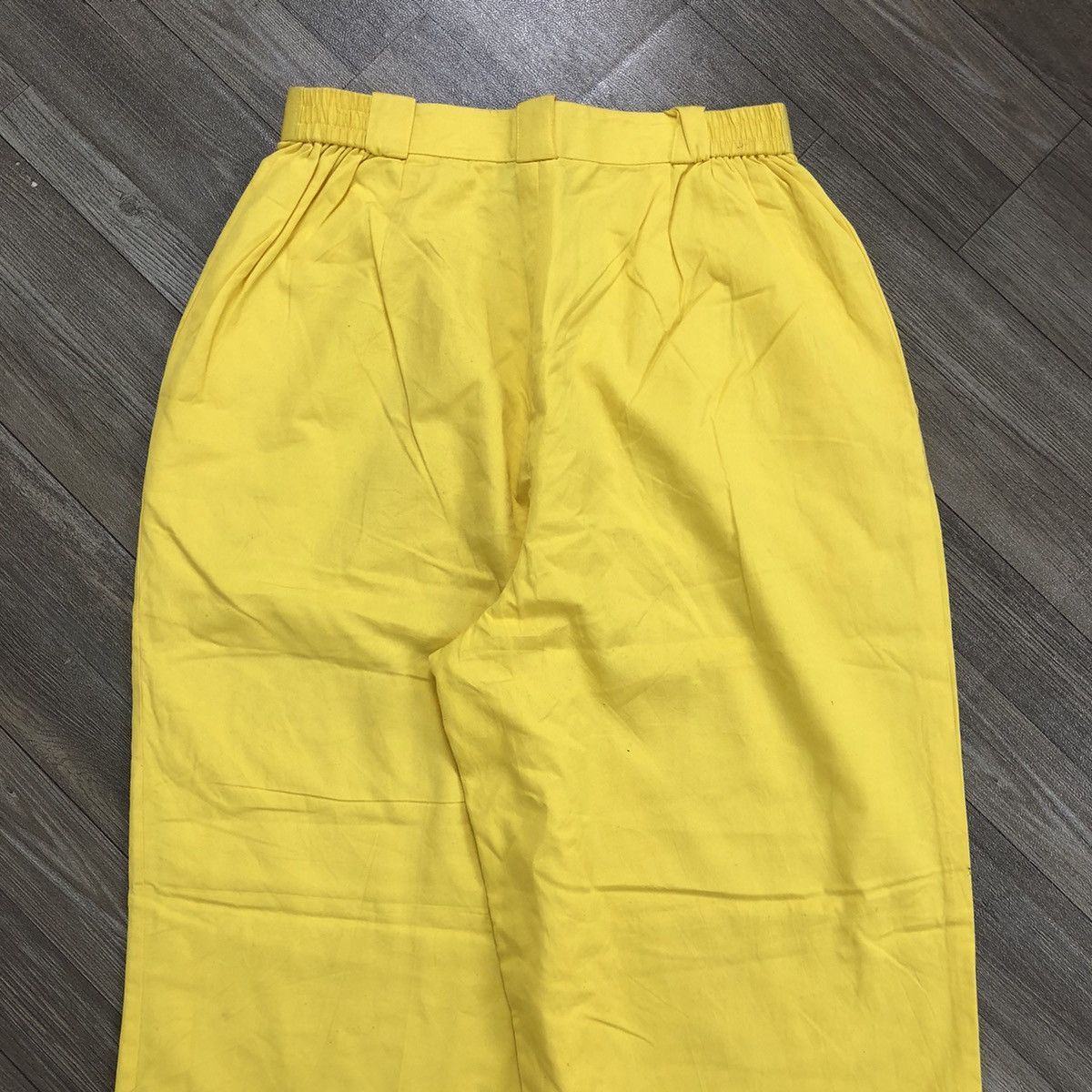 Christian Dior Monsieur × Dior × Vintage Vintage Christian Dior Sport Yellow Trouser Pants Size 28" / US 6 / IT 42 - 8 Thumbnail
