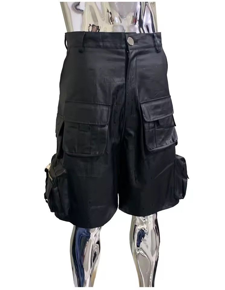 Other Cargo Leather Multi-pockets Shorts Size US 32 / EU 48 - 9 Thumbnail