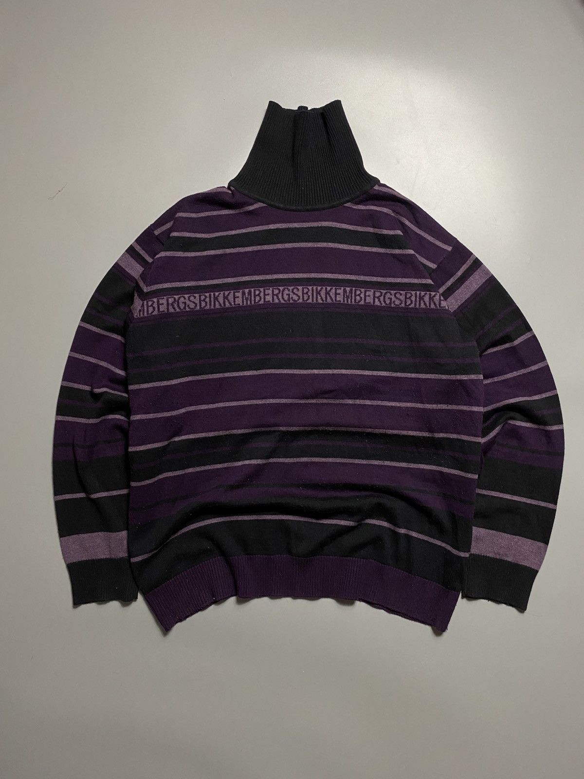 Dirk Bikkembergs Dirk Bikkembergs golf sweater purple Size US L / EU 52-54 / 3 - 1 Thumbnail