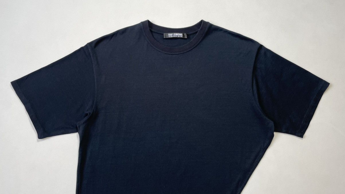 Raf Simons S/S 06 Sample Asymmetric Cut Out T Shirt Size US M / EU 48-50 / 2 - 2 Thumbnail
