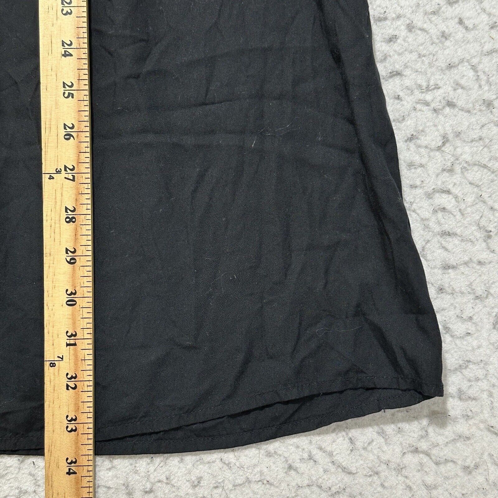Old Navy Old Navy Medium A-Line Dress Lace Embroidery Trim Black Size M / US 6-8 / IT 42-44 - 8 Thumbnail