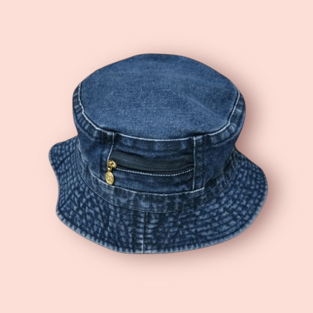 Antik Denim × Vintage VINTAGE DK DENIM BUCKET HAT Size ONE SIZE - 4 Thumbnail