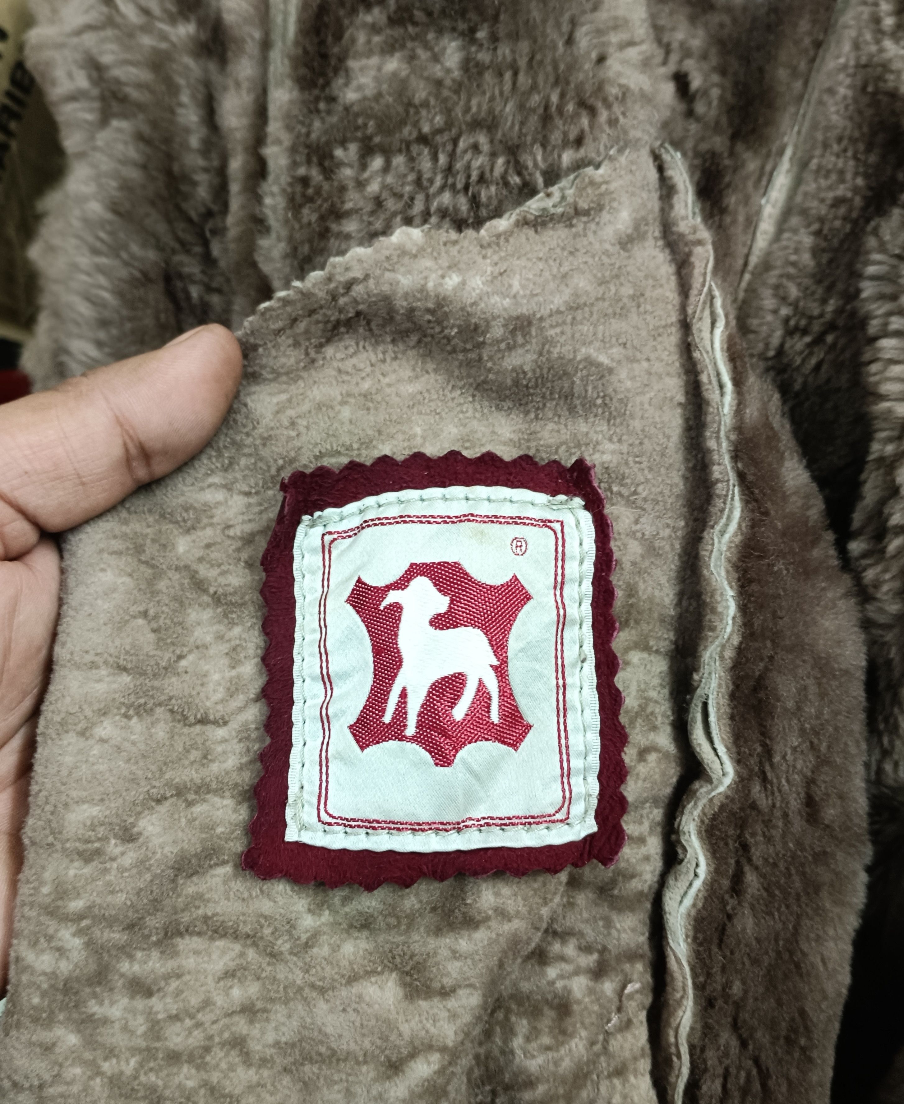 14th Addiction × If Six Was Nine VINTAGE GENUINE SPANISH LAMBSKIN LEDER GRIS FUR LEATHER COAT Size US L / EU 52-54 / 3 - 12 Thumbnail