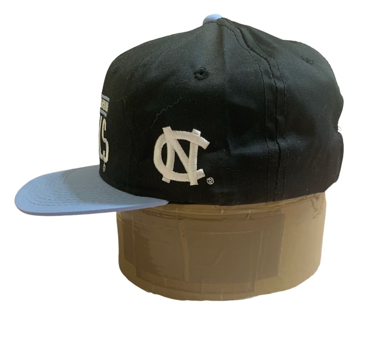 Vintage UNC Tar Heels Split Bar Youngan Snapback Hat North Carolina Size ONE SIZE - 4 Thumbnail