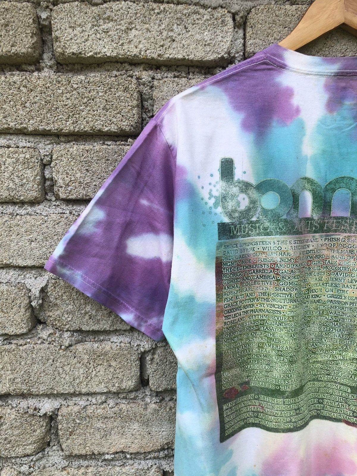 Band Tees Vintage Y2K Music Festival Bonnaroo Nine Inch Nails Tye Dye Size US M / EU 48-50 / 2 - 17 Thumbnail