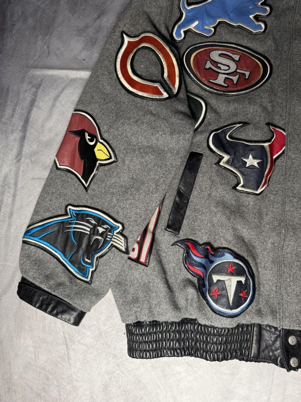 Jeff Hamilton × NFL × Reebok Jeff Hamilton x Reebok NFL, jacket. 1990s Size US XXL / EU 58 / 5 - 6 Thumbnail