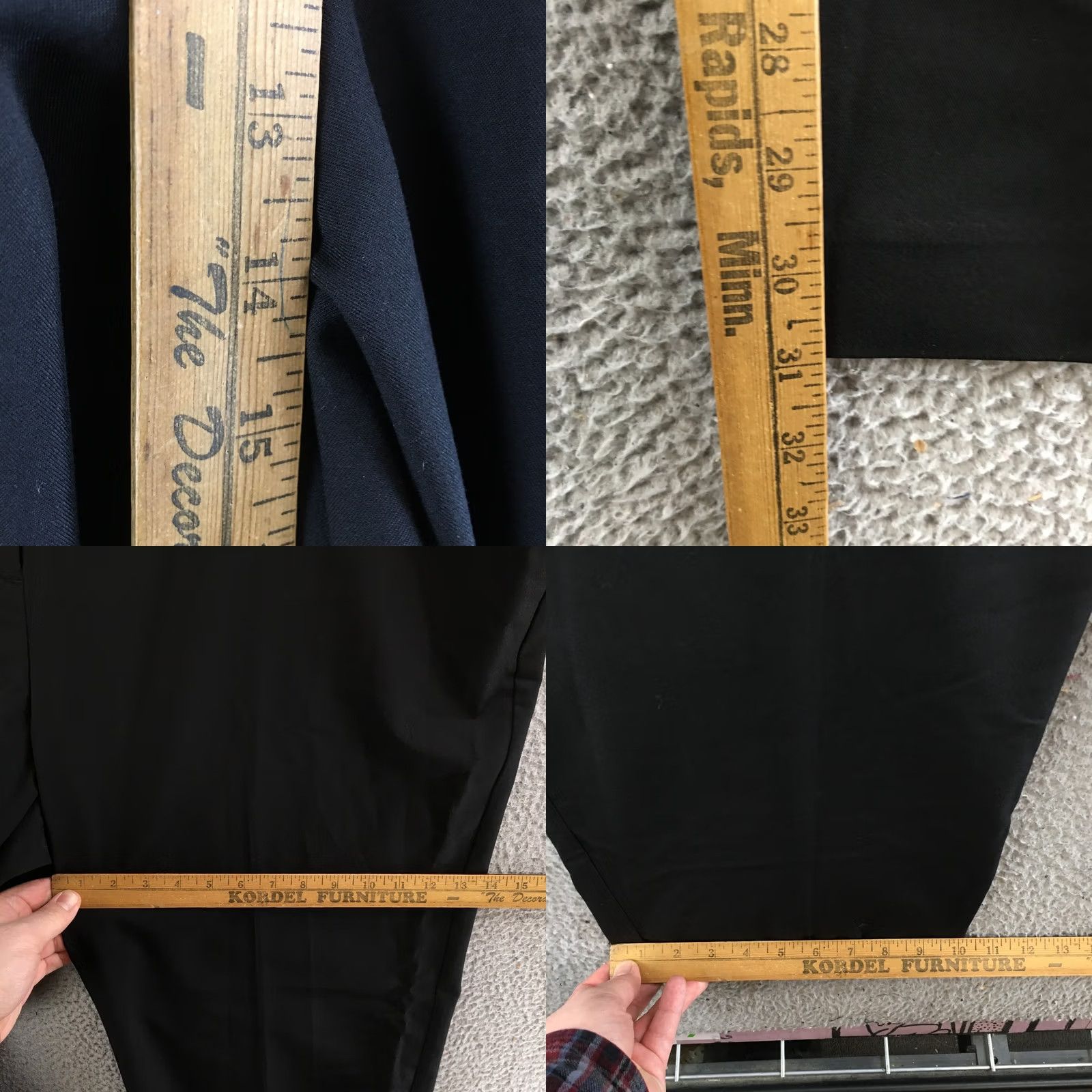 Worthington Worthington Pants Womens 22W Black Wrinkle Free Straight Leg Zip Fly Casual NEW Pants Women 22W Black Wrinkle Free Straight Leg Zip Fly Casual NEW Size 40" / US 18 - 8 Thumbnail
