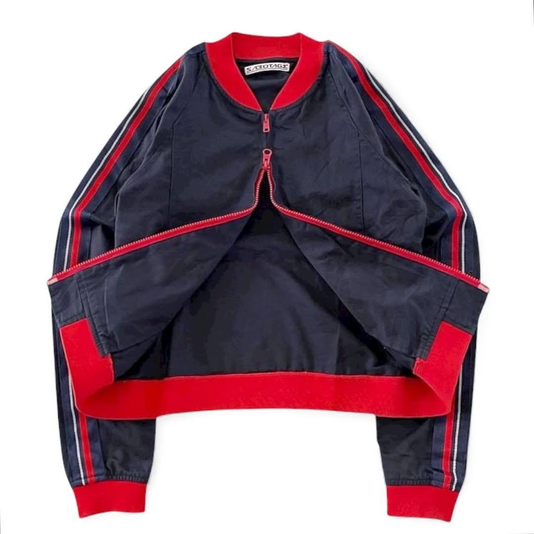 Japanese Brand Sabotage Cropped Bomber Jacket Size US S / EU 44-46 / 1 - 3 Thumbnail