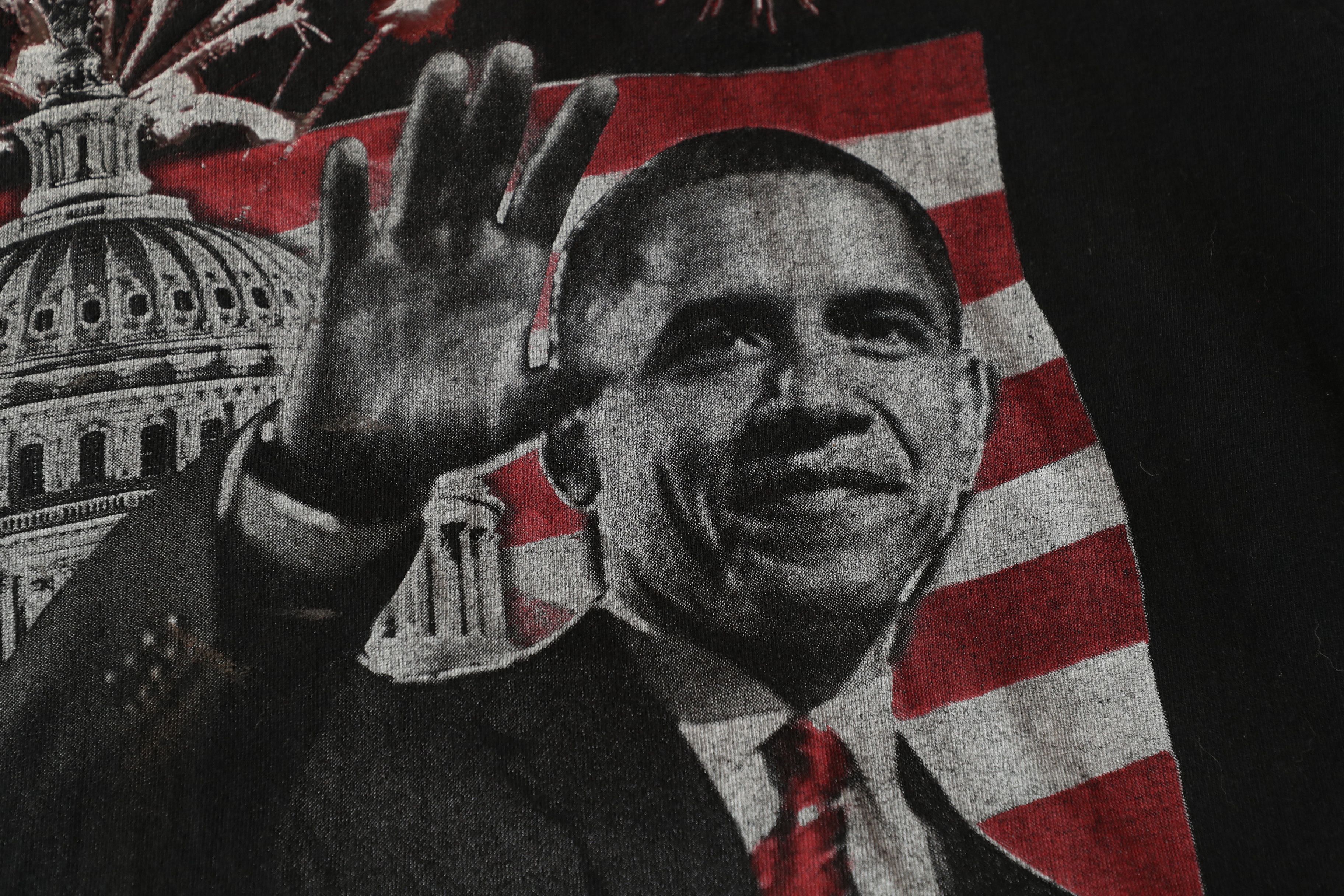 Vintage Vintage President Obama Tee (XXL) Size US XXL / EU 58 / 5 - 3 Thumbnail
